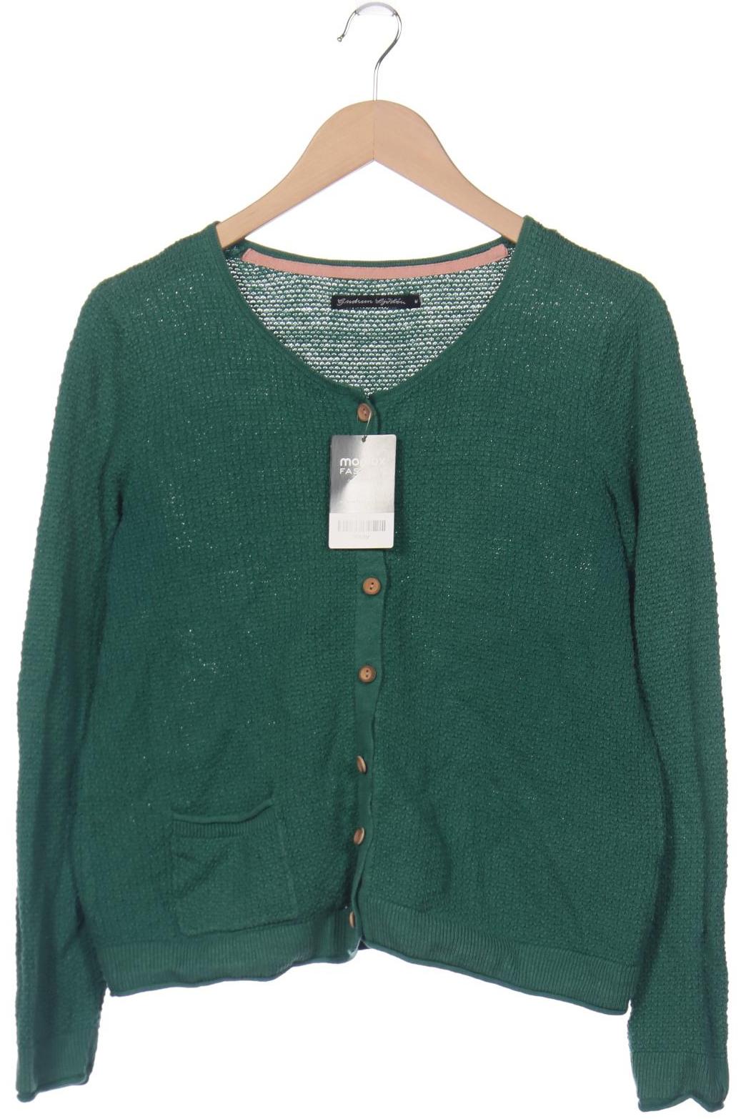 

Gudrun Sjödén Damen Strickjacke, grün, Gr. 38