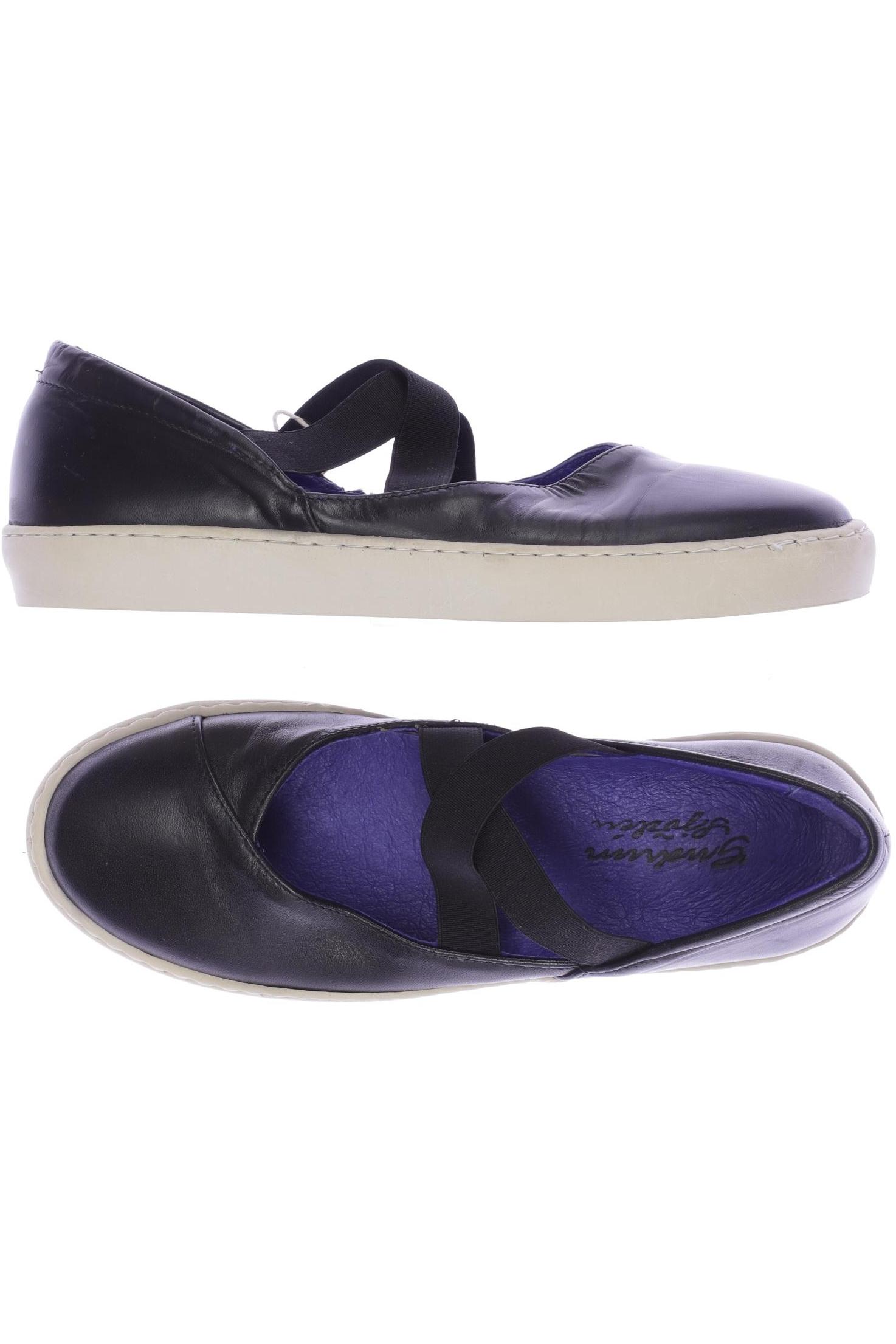 

Gudrun Sjödén Damen Halbschuh, schwarz, Gr. 38