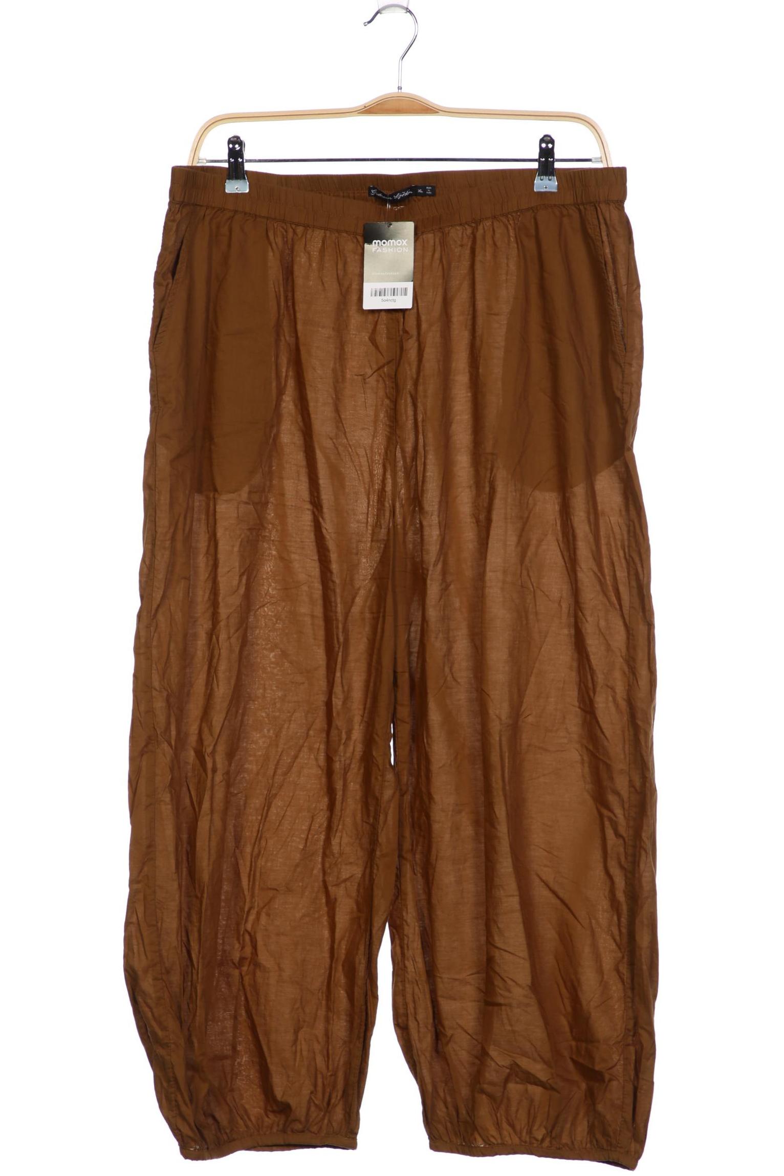 

Gudrun Sjödén Damen Stoffhose, braun, Gr. 0
