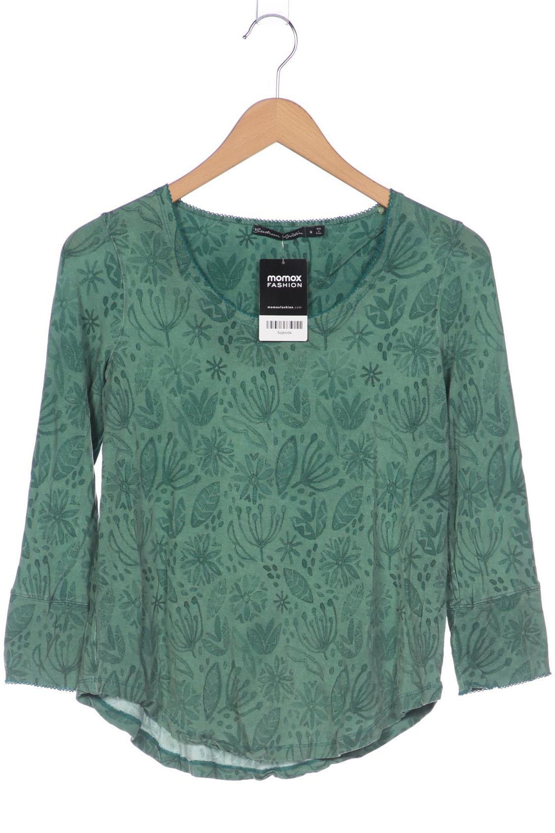 

Gudrun Sjödén Damen Langarmshirt, grün, Gr. 38
