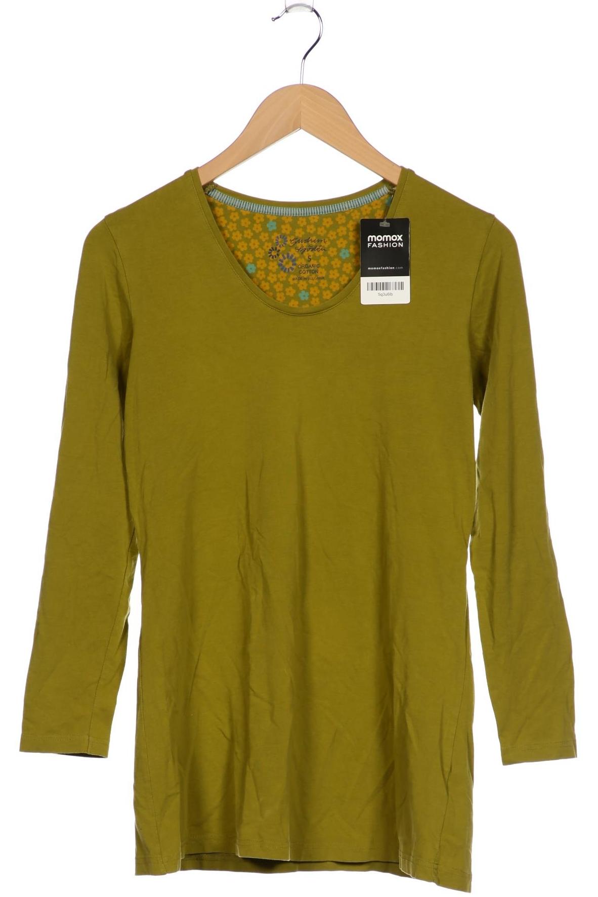 

Gudrun Sjödén Damen Langarmshirt, grün, Gr. 36