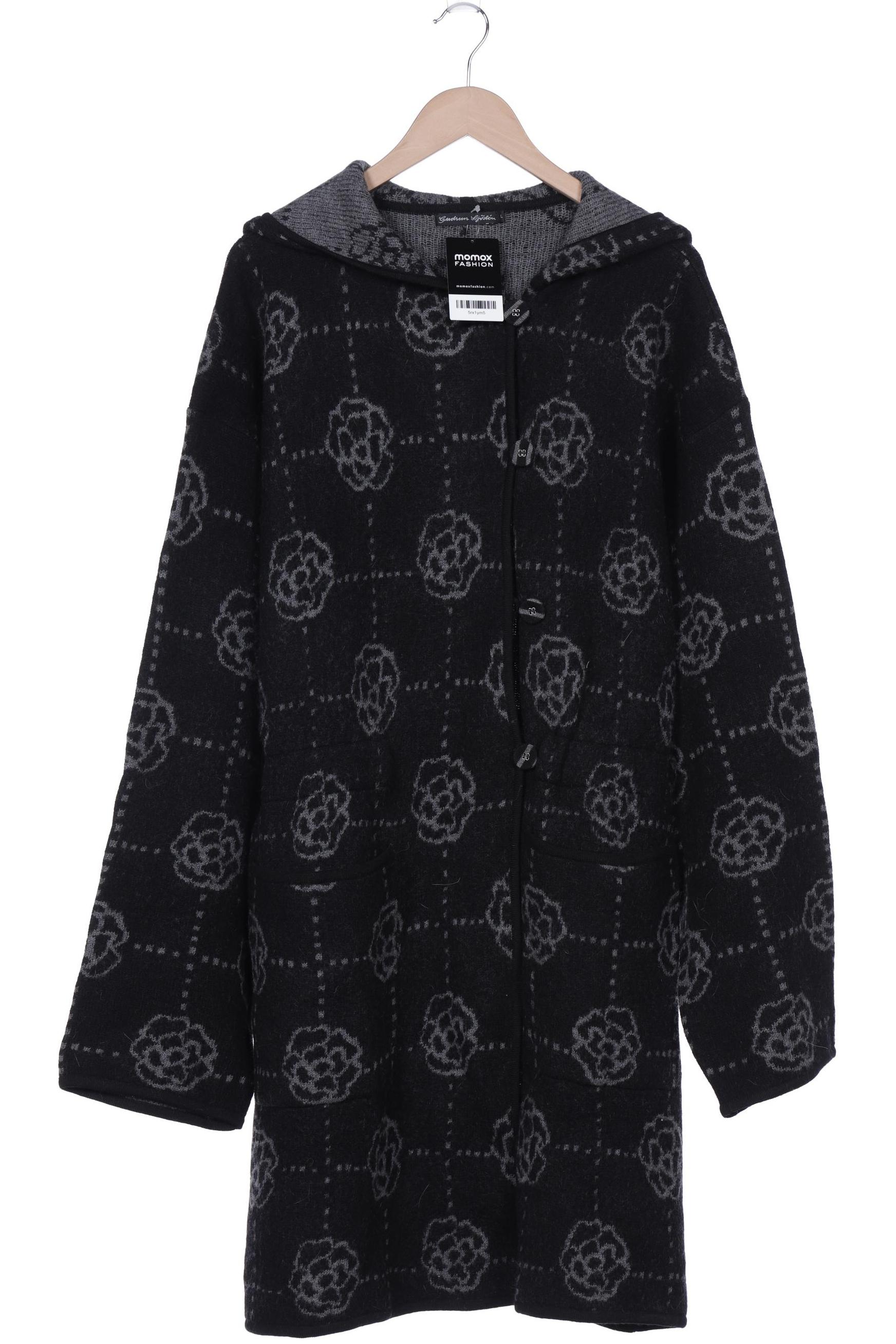 

Gudrun Sjödén Damen Mantel, schwarz, Gr. 42