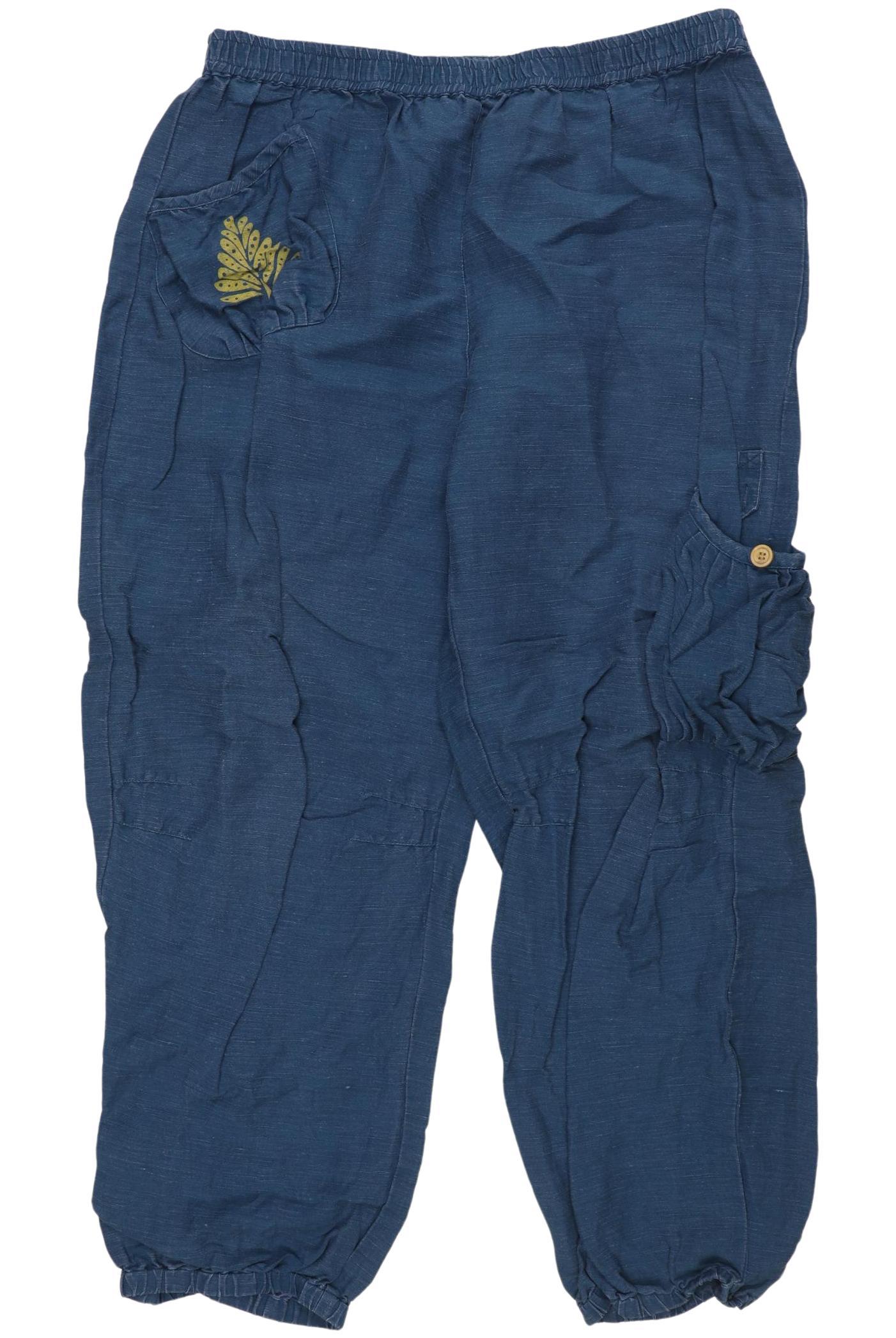 

Gudrun Sjödén Damen Stoffhose, blau, Gr. 0