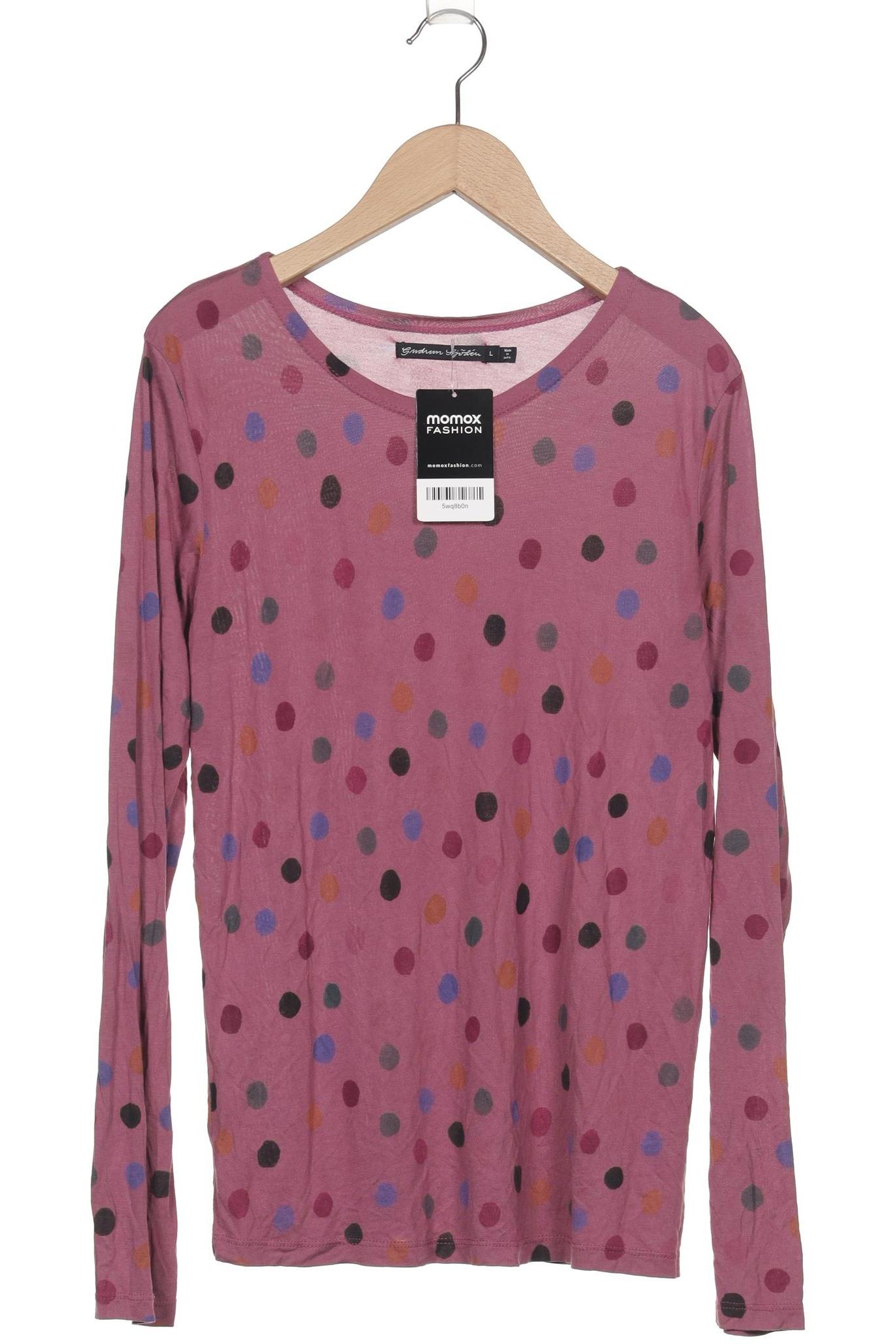 

Gudrun Sjödén Damen Langarmshirt, bordeaux, Gr. 42