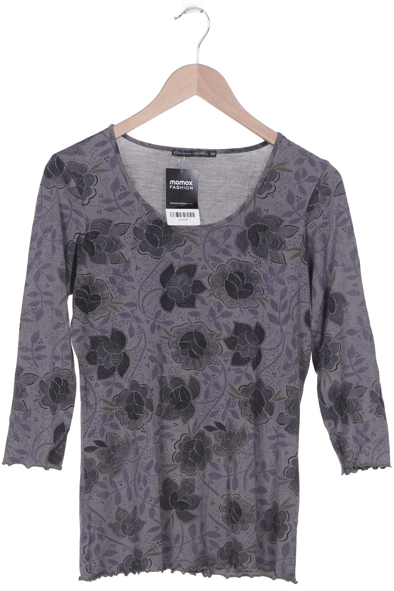 

Gudrun Sjödén Damen Langarmshirt, grau, Gr. 38