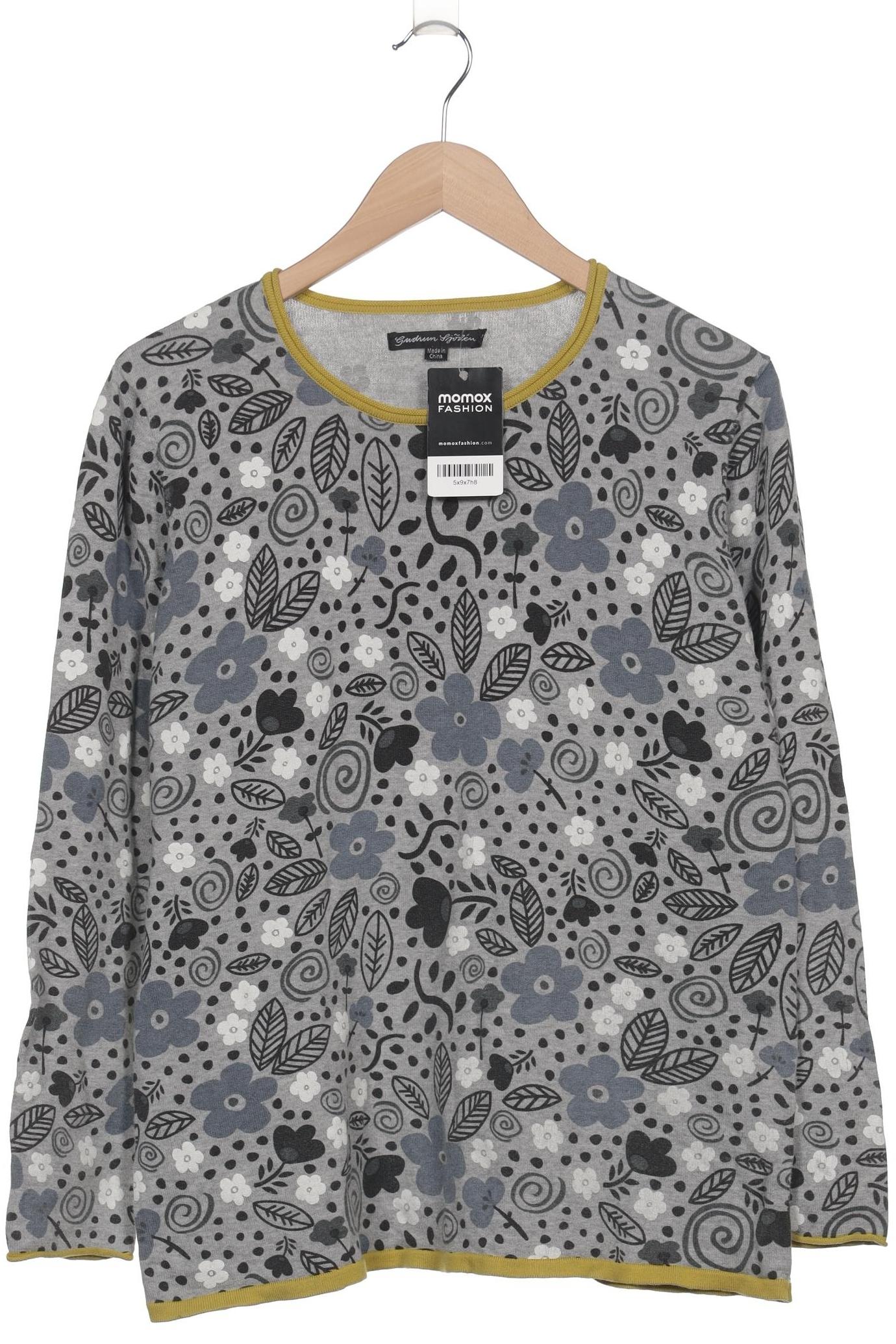 

Gudrun Sjödén Damen Pullover, grau, Gr. 38