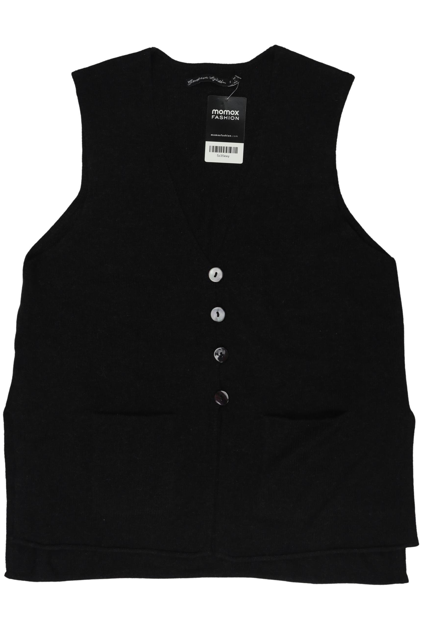 

Gudrun Sjödén Damen Weste, schwarz, Gr. 36