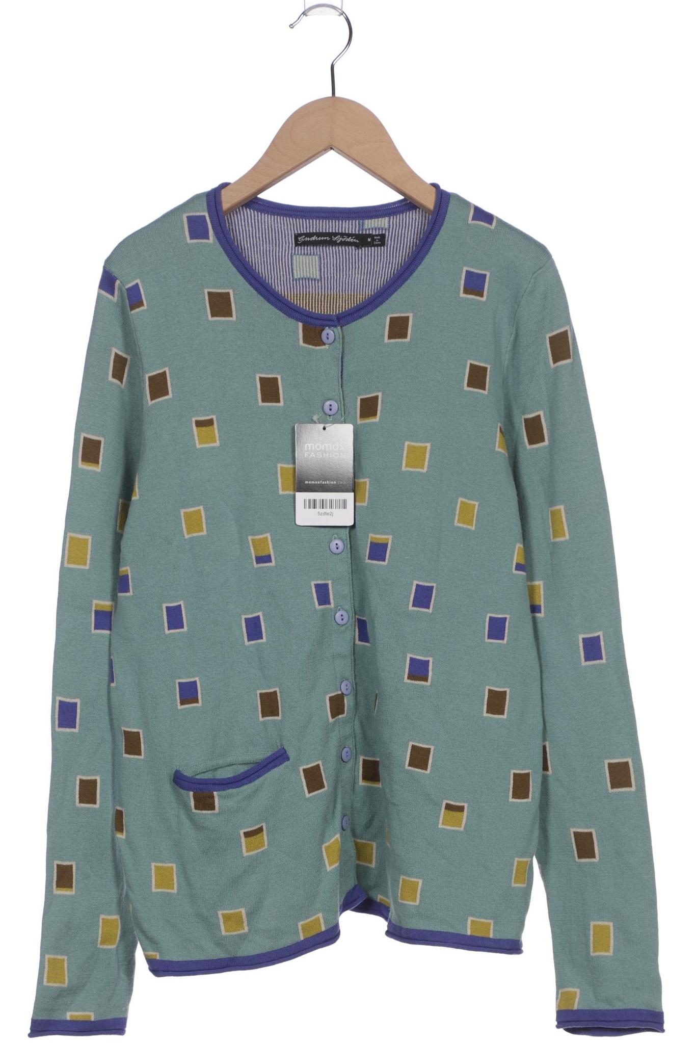 

Gudrun Sjödén Damen Strickjacke, türkis, Gr. 38
