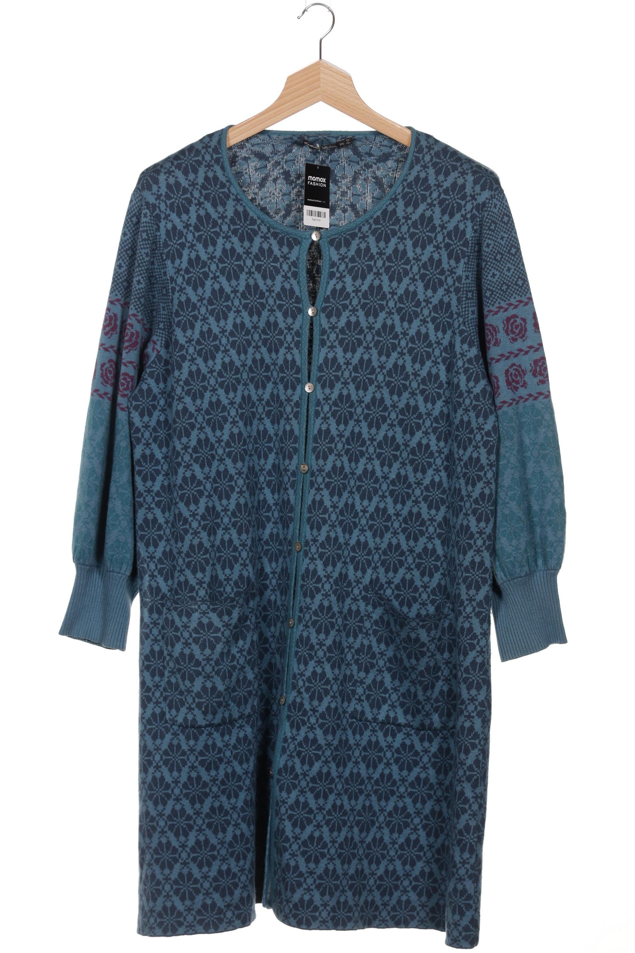 

Gudrun Sjödén Damen Strickjacke, blau, Gr. 46