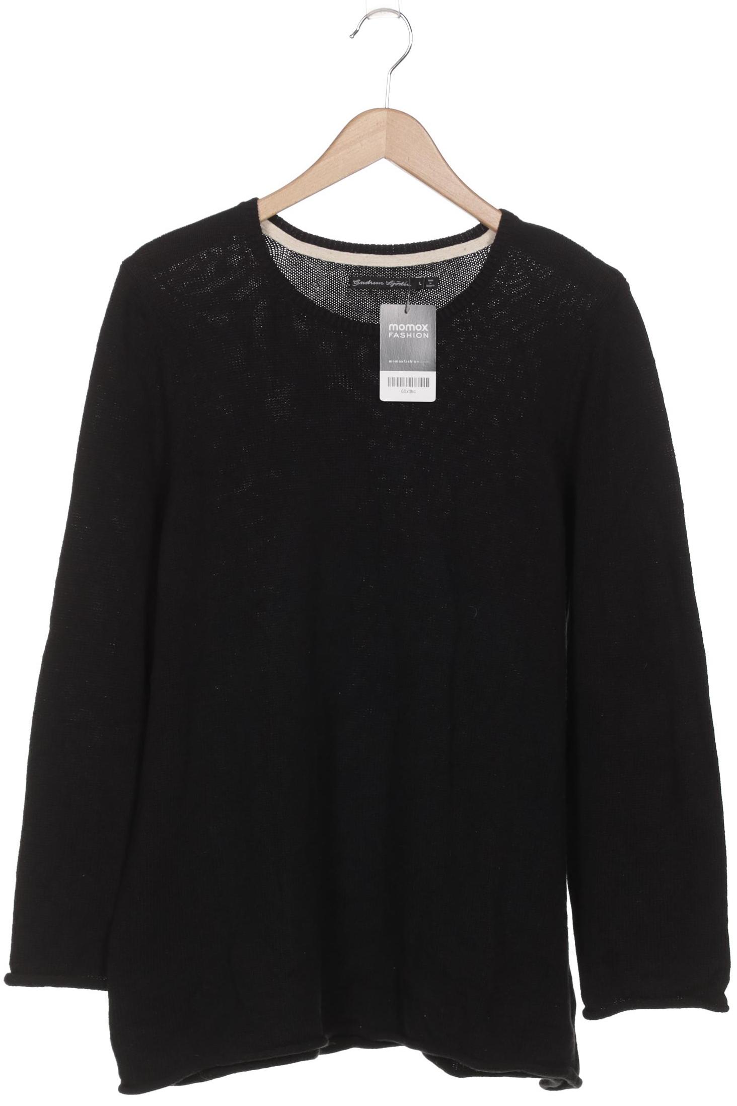 

Gudrun Sjödén Damen Pullover, schwarz, Gr. 42