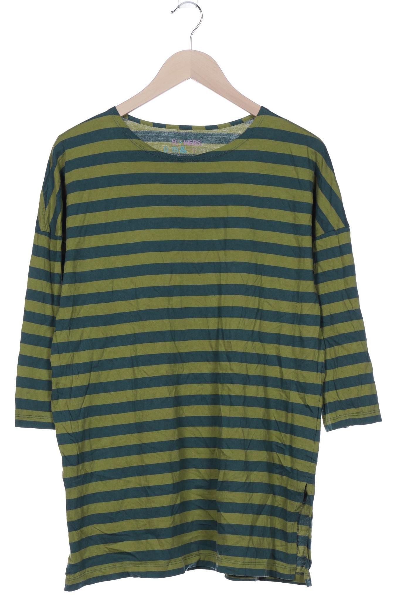 

Gudrun Sjödén Damen Langarmshirt, grün, Gr. 36