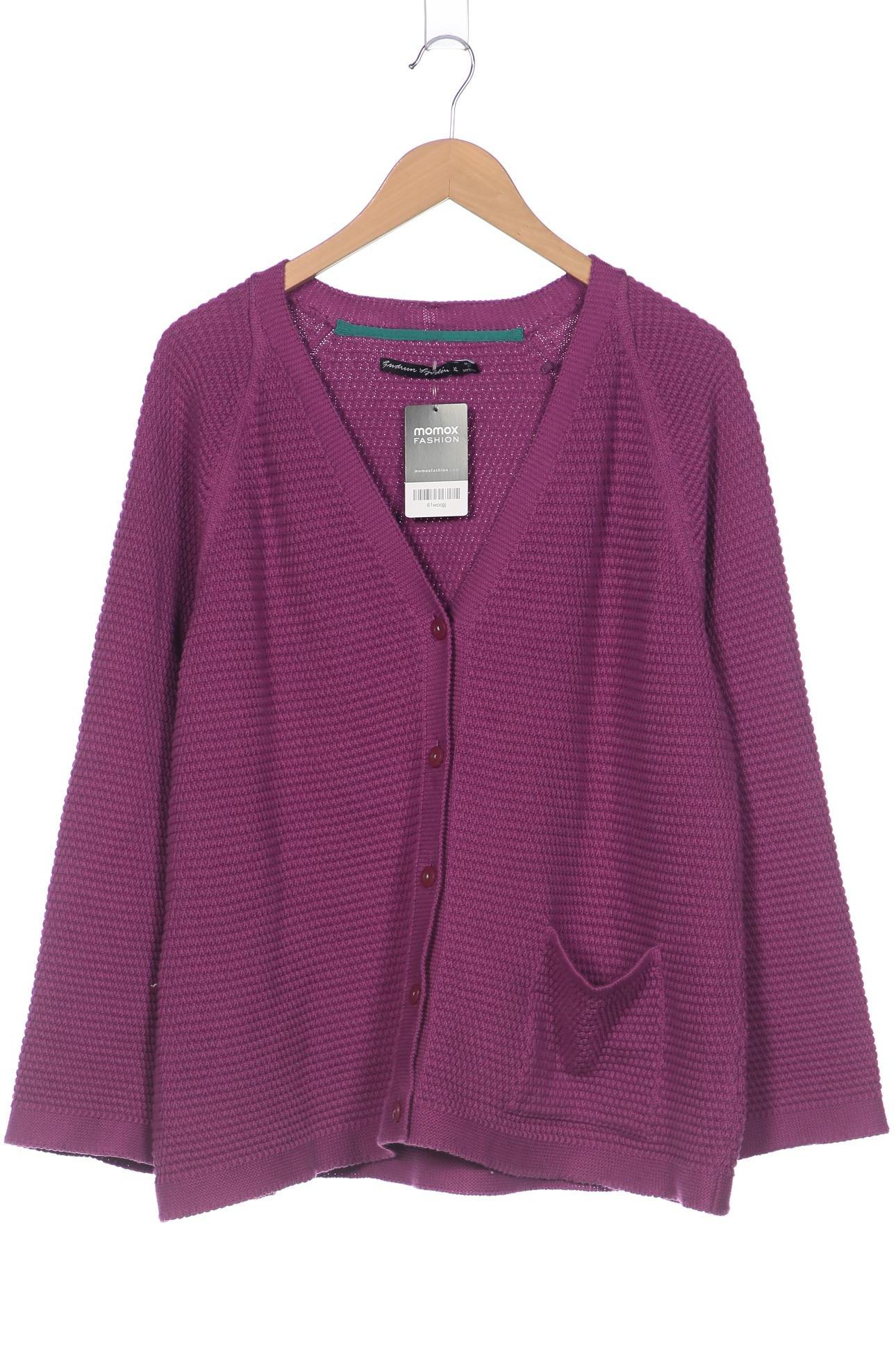 

Gudrun Sjödén Damen Strickjacke, flieder, Gr. 44
