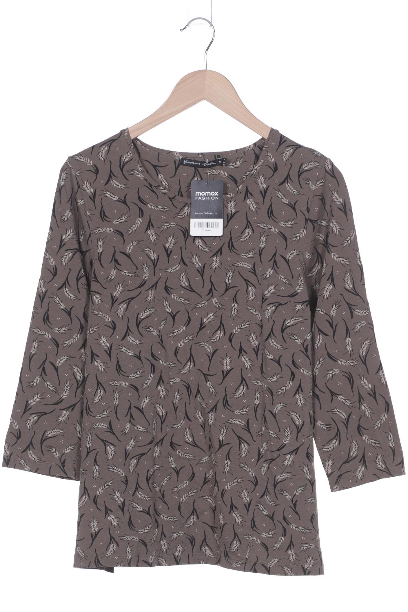 

Gudrun Sjödén Damen Langarmshirt, grau, Gr. 38