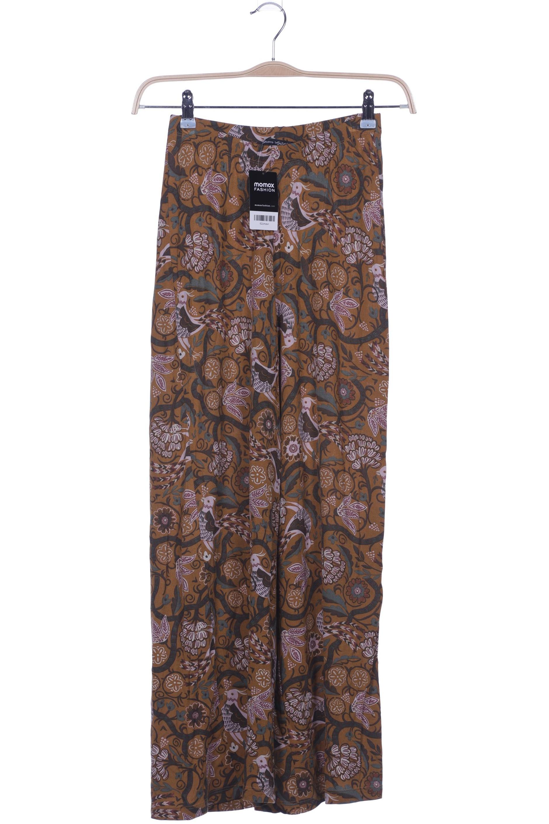 

Gudrun Sjödén Damen Stoffhose, braun, Gr. 0