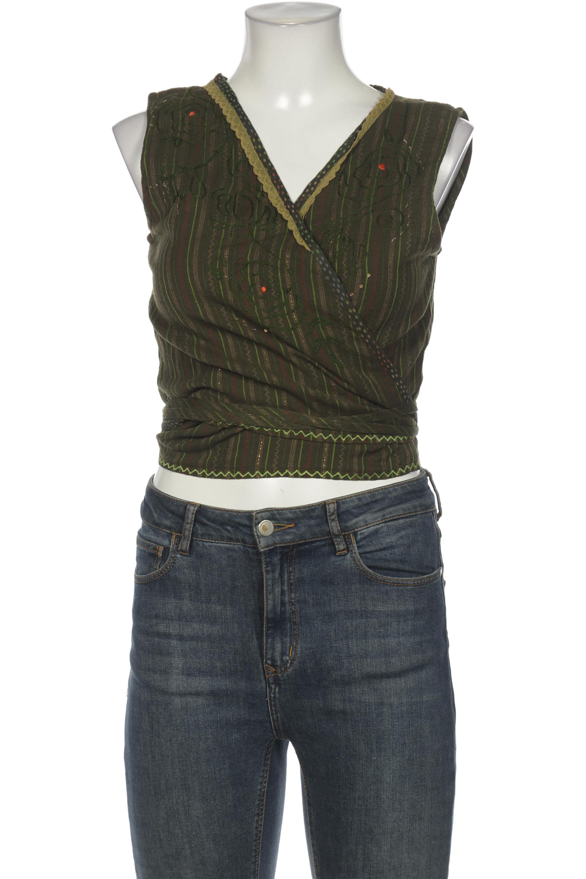 

Gudrun Sjödén Damen Bluse, grün, Gr. 38