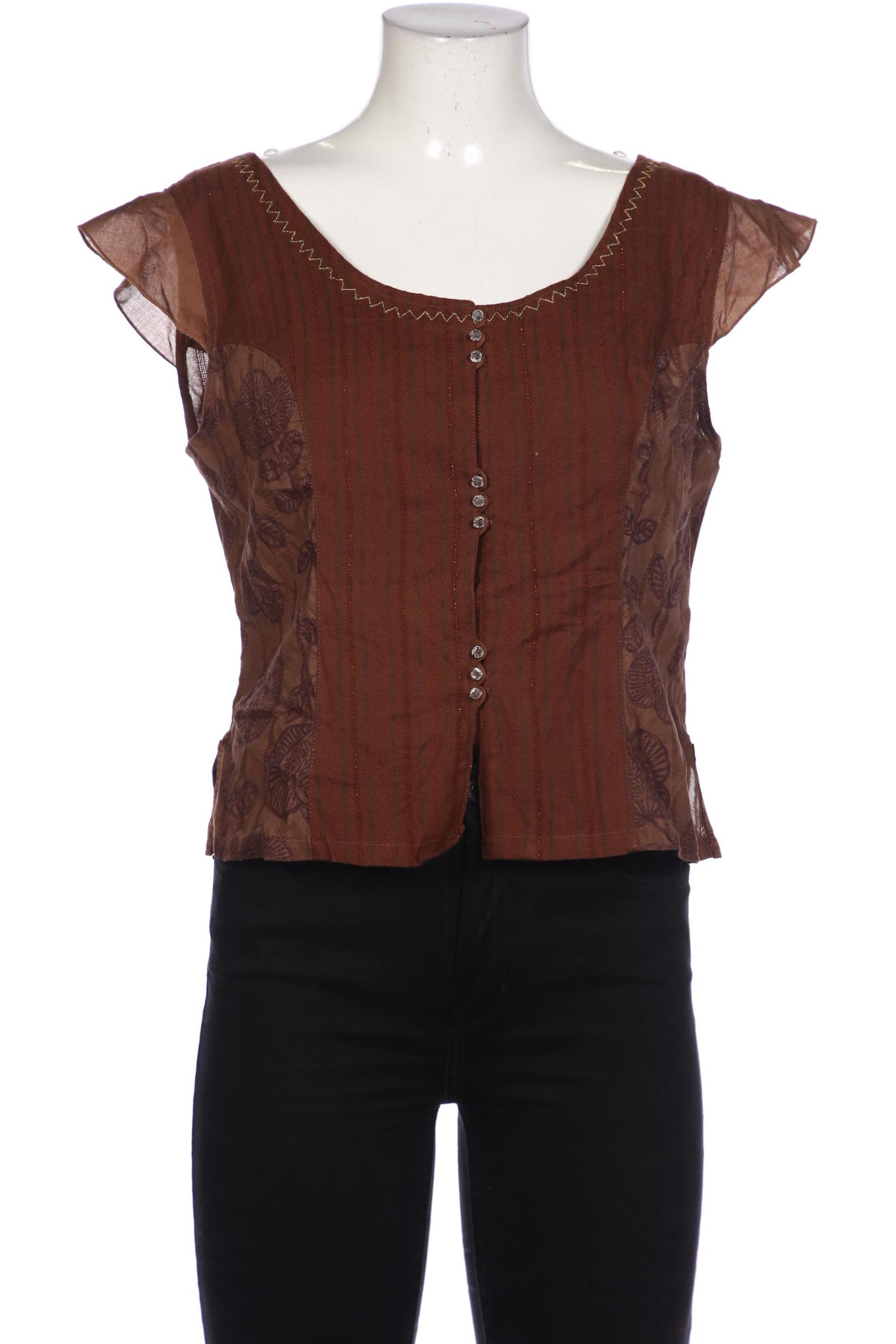 

Gudrun Sjödén Damen Bluse, braun, Gr. 42