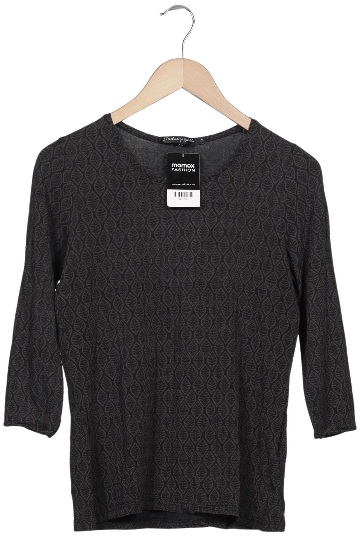 

Gudrun Sjödén Damen Langarmshirt, schwarz, Gr. 36
