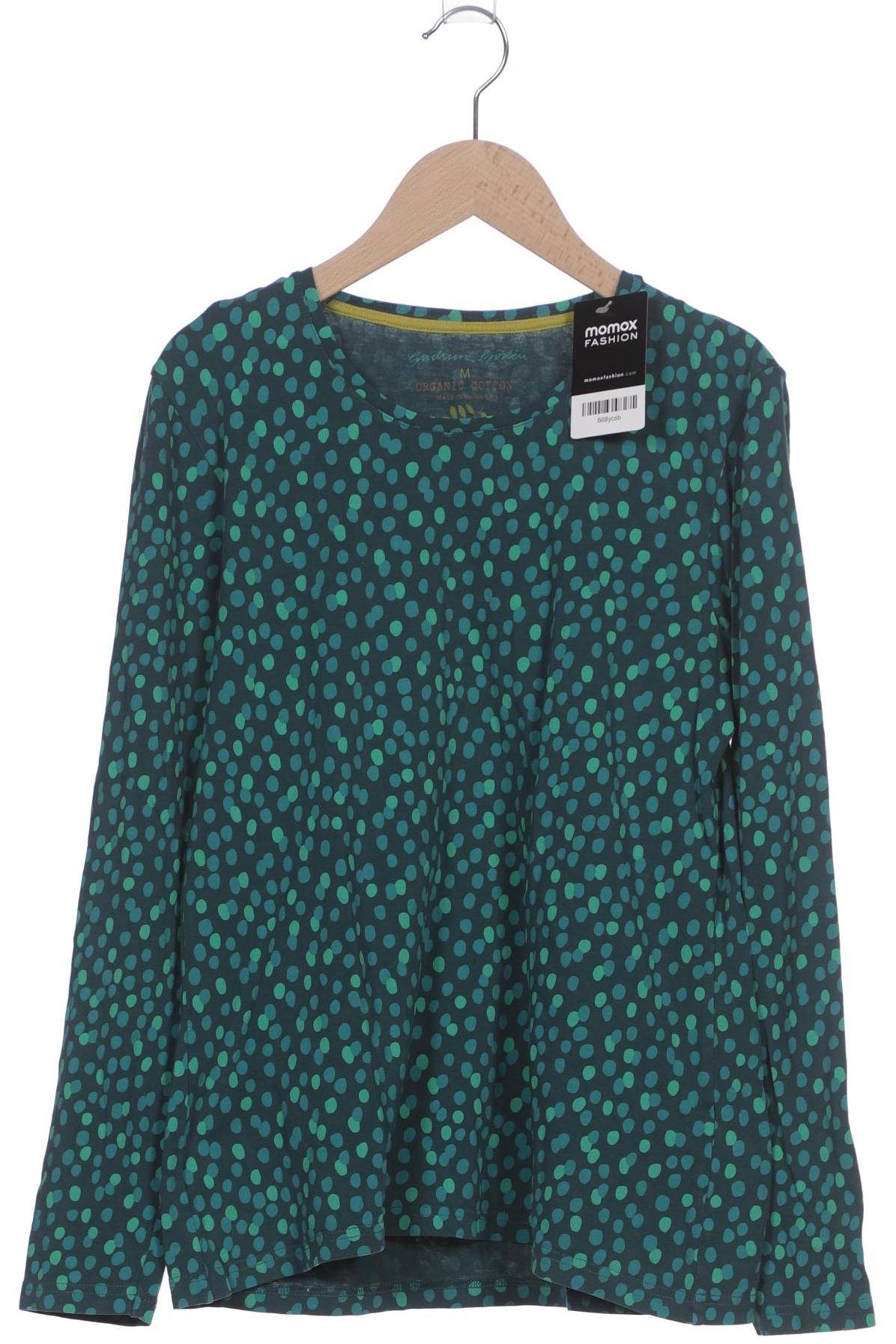 

Gudrun Sjödén Damen Langarmshirt, türkis, Gr. 38