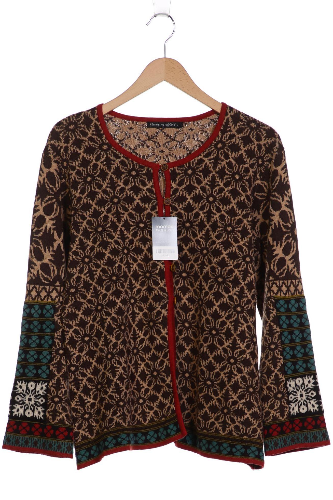 

Gudrun Sjödén Damen Strickjacke, braun, Gr. 42