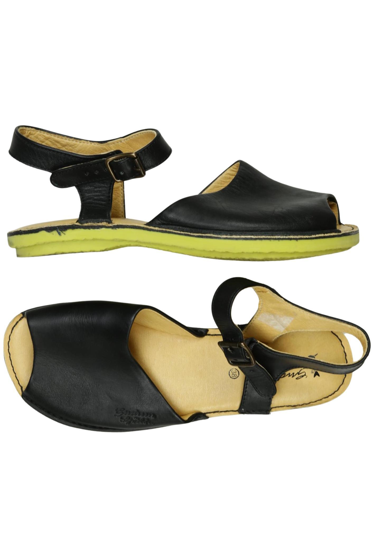 

Gudrun Sjödén Damen Sandale, schwarz, Gr. 38