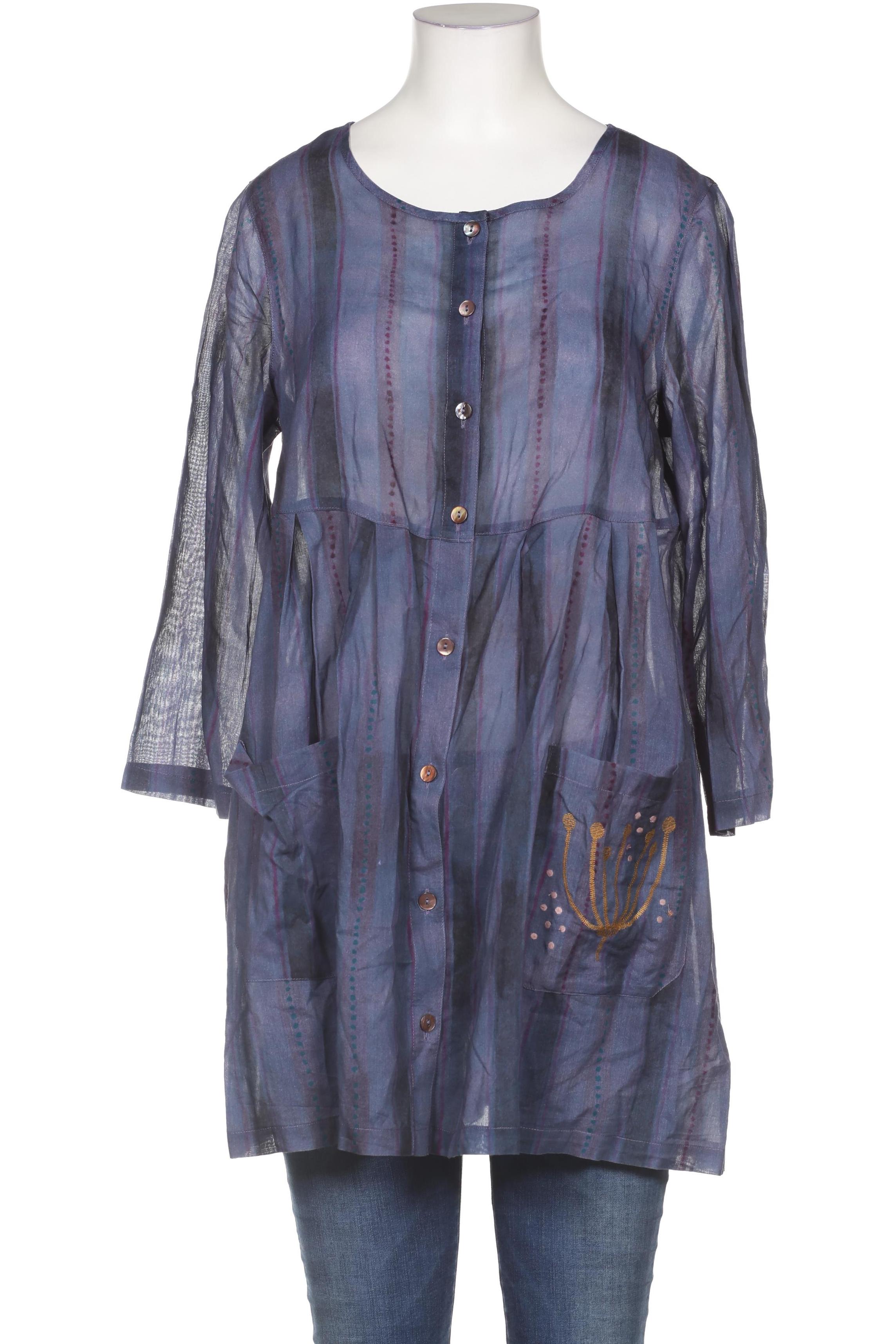 

Gudrun Sjödén Damen Bluse, blau, Gr. 36