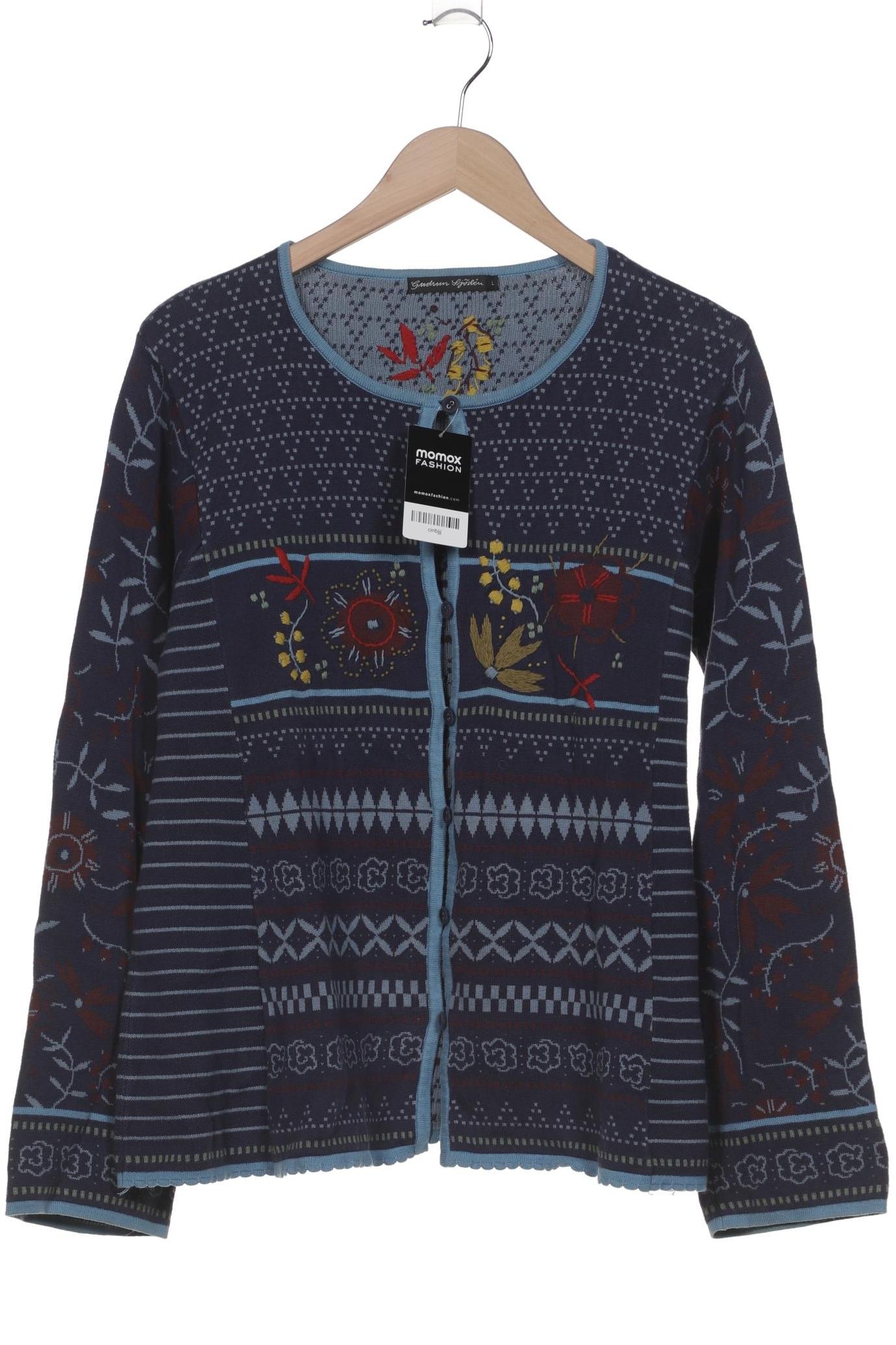

Gudrun Sjödén Damen Strickjacke, marineblau, Gr. 42
