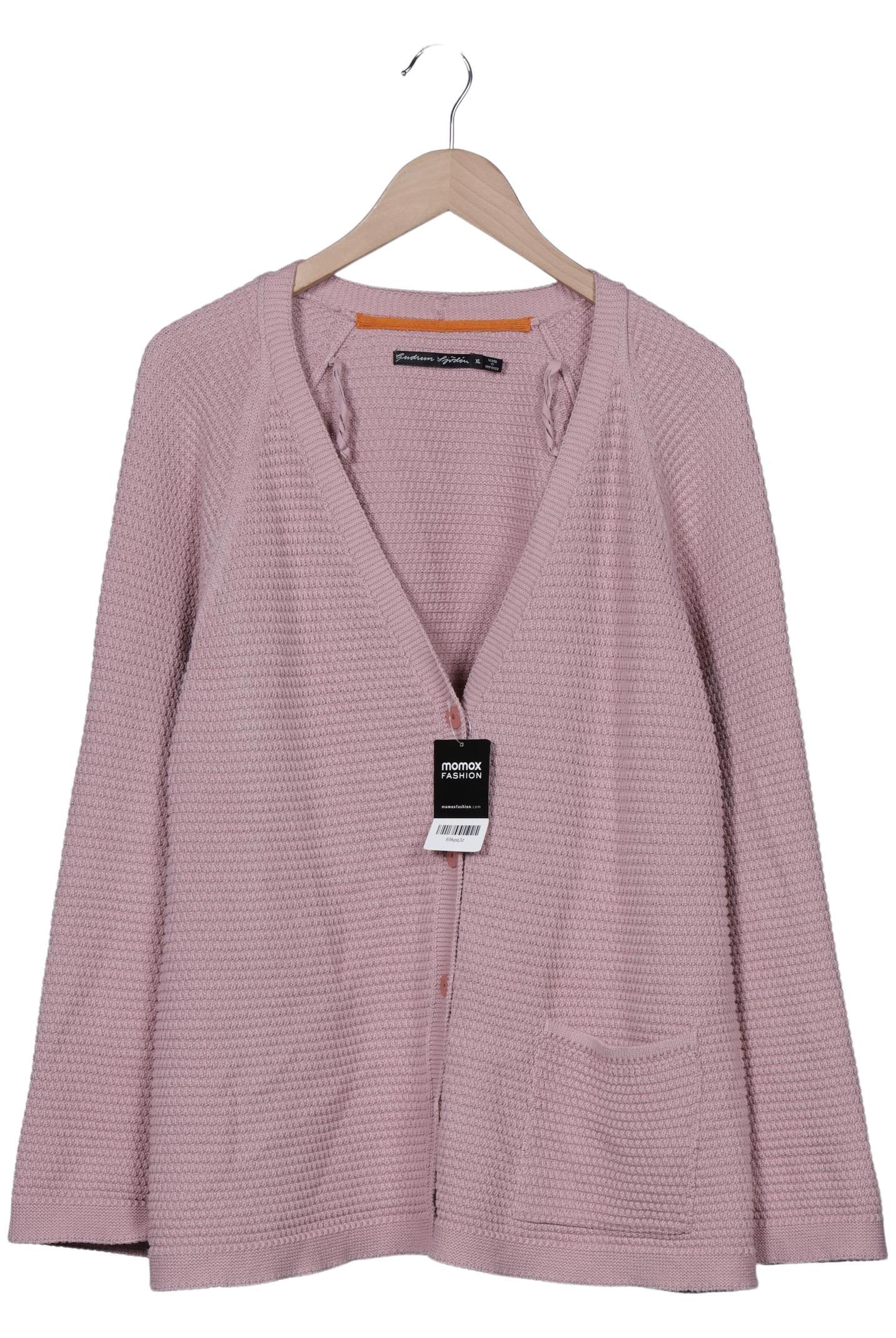 

Gudrun Sjödén Damen Strickjacke, pink, Gr. 44