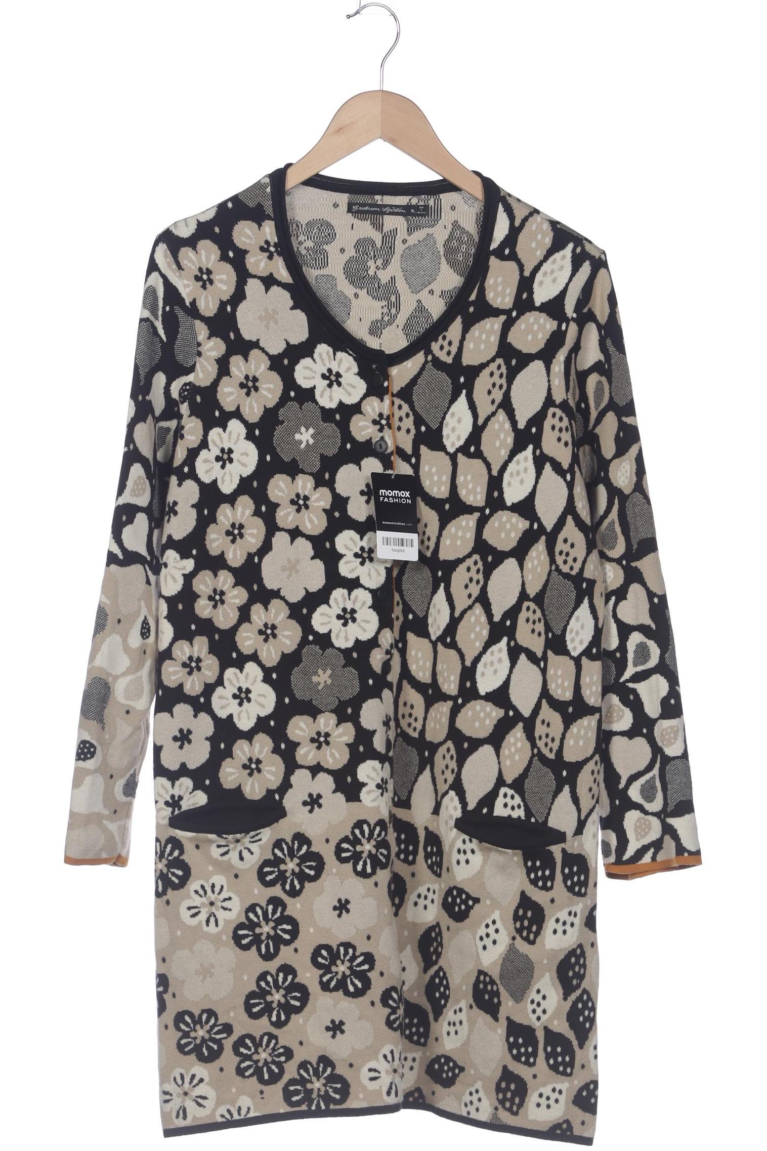 

Gudrun Sjödén Damen Strickjacke, schwarz, Gr. 44