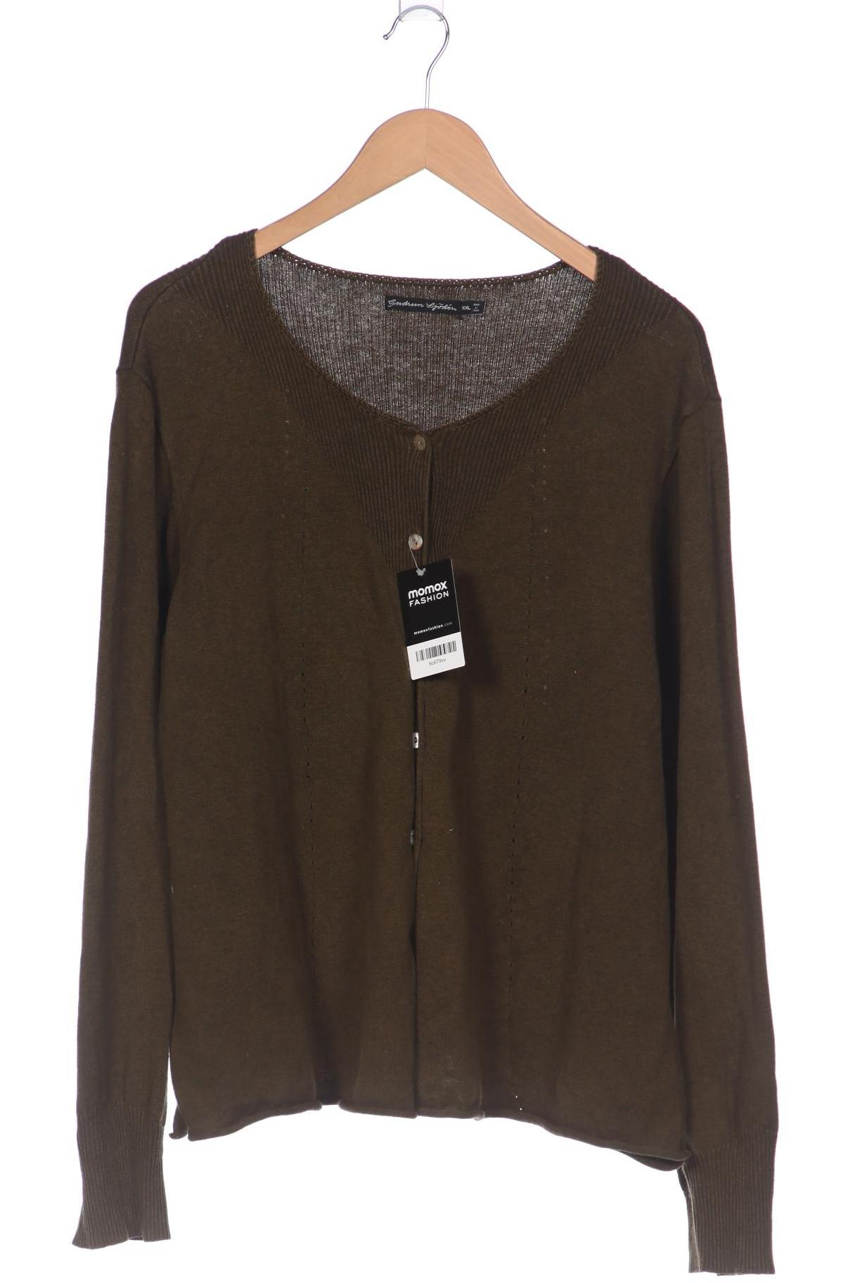 

Gudrun Sjödén Damen Strickjacke, grün, Gr. 46