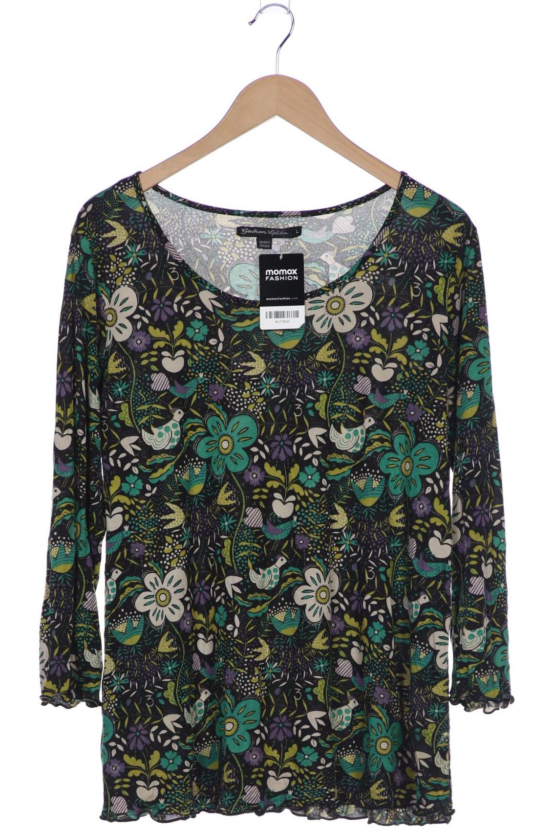 

Gudrun Sjödén Damen Langarmshirt, schwarz, Gr. 42