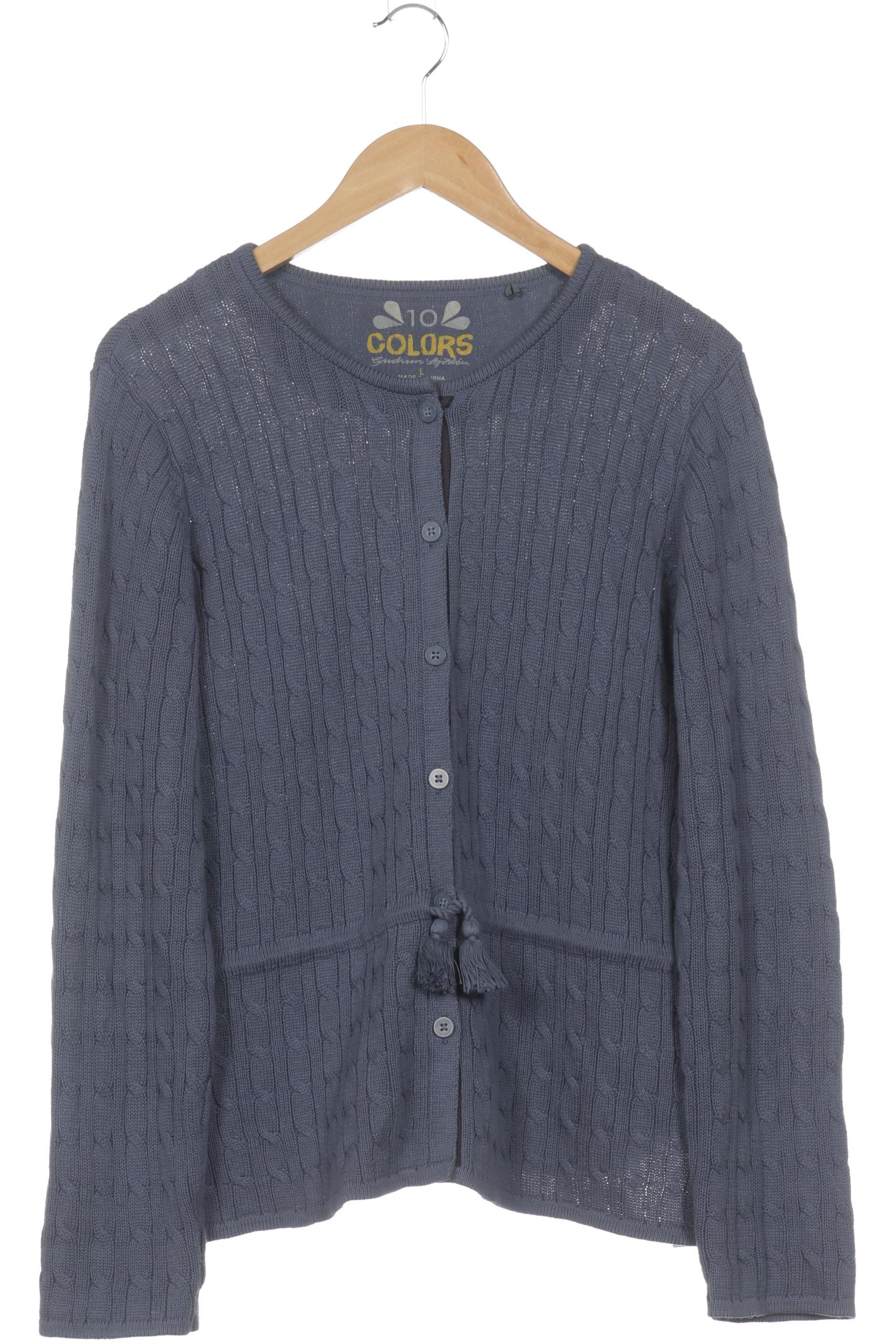 

Gudrun Sjödén Damen Strickjacke, blau, Gr.