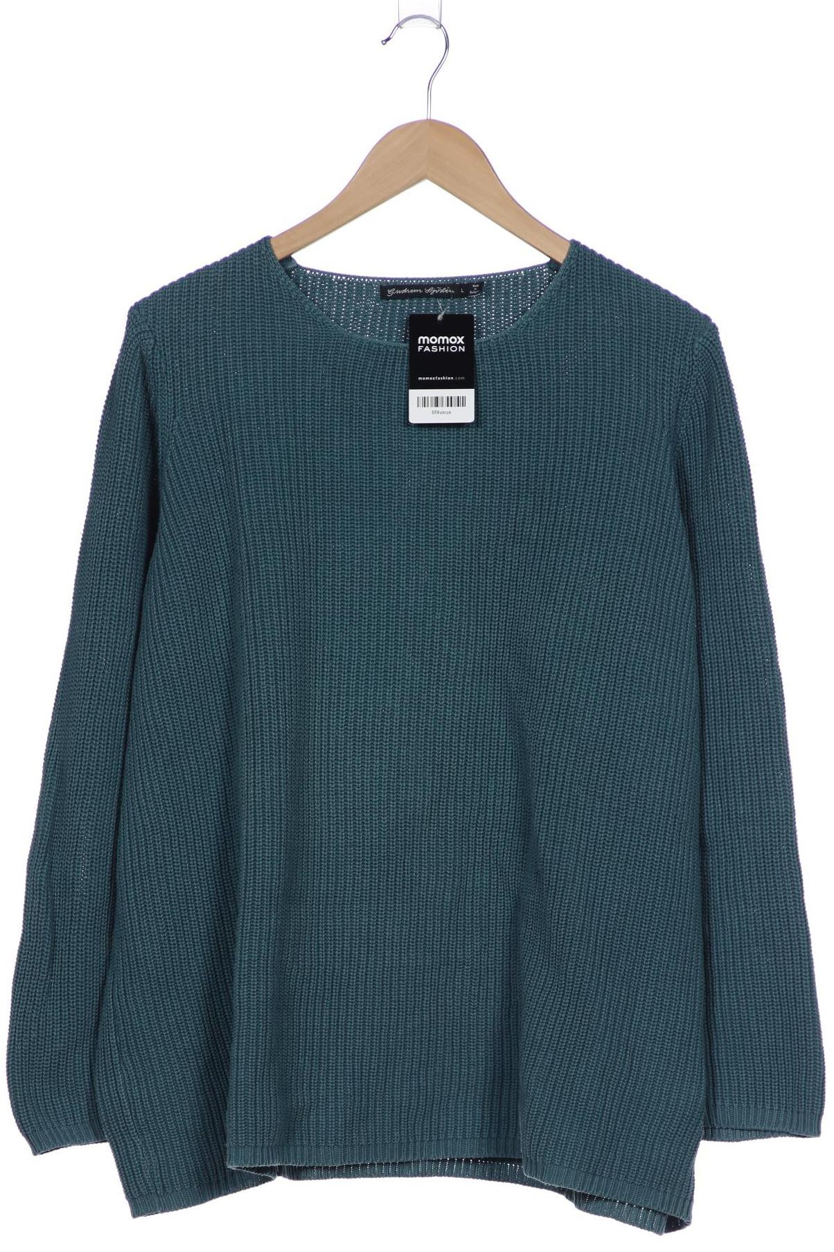 

Gudrun Sjödén Damen Pullover, türkis, Gr. 42