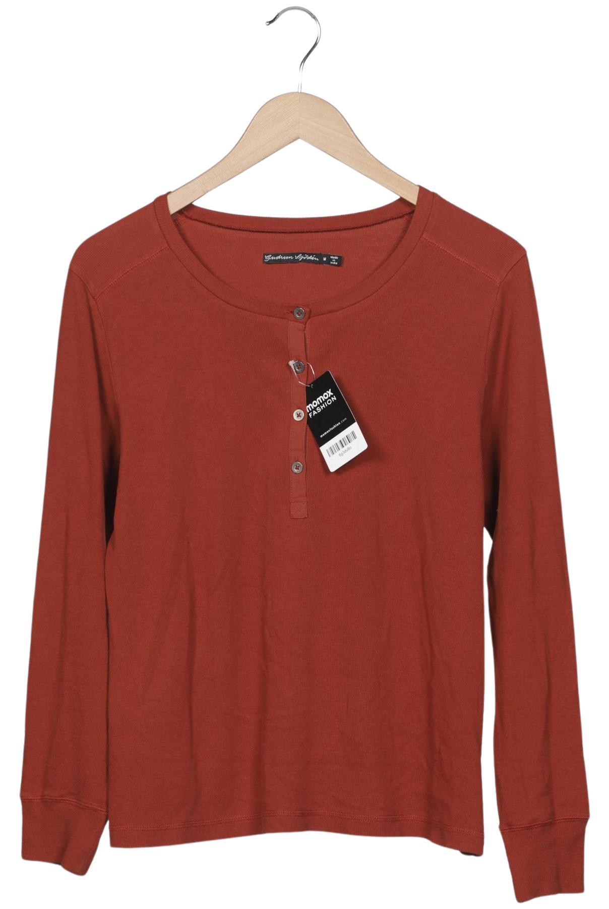 

Gudrun Sjödén Damen Langarmshirt, rot, Gr. 38