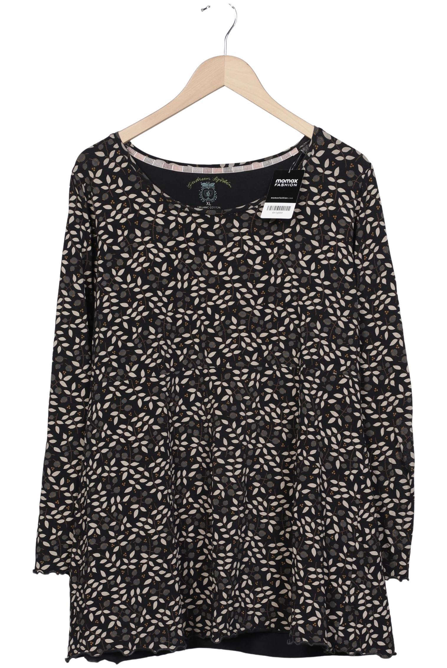 

Gudrun Sjödén Damen Langarmshirt, schwarz, Gr. 44