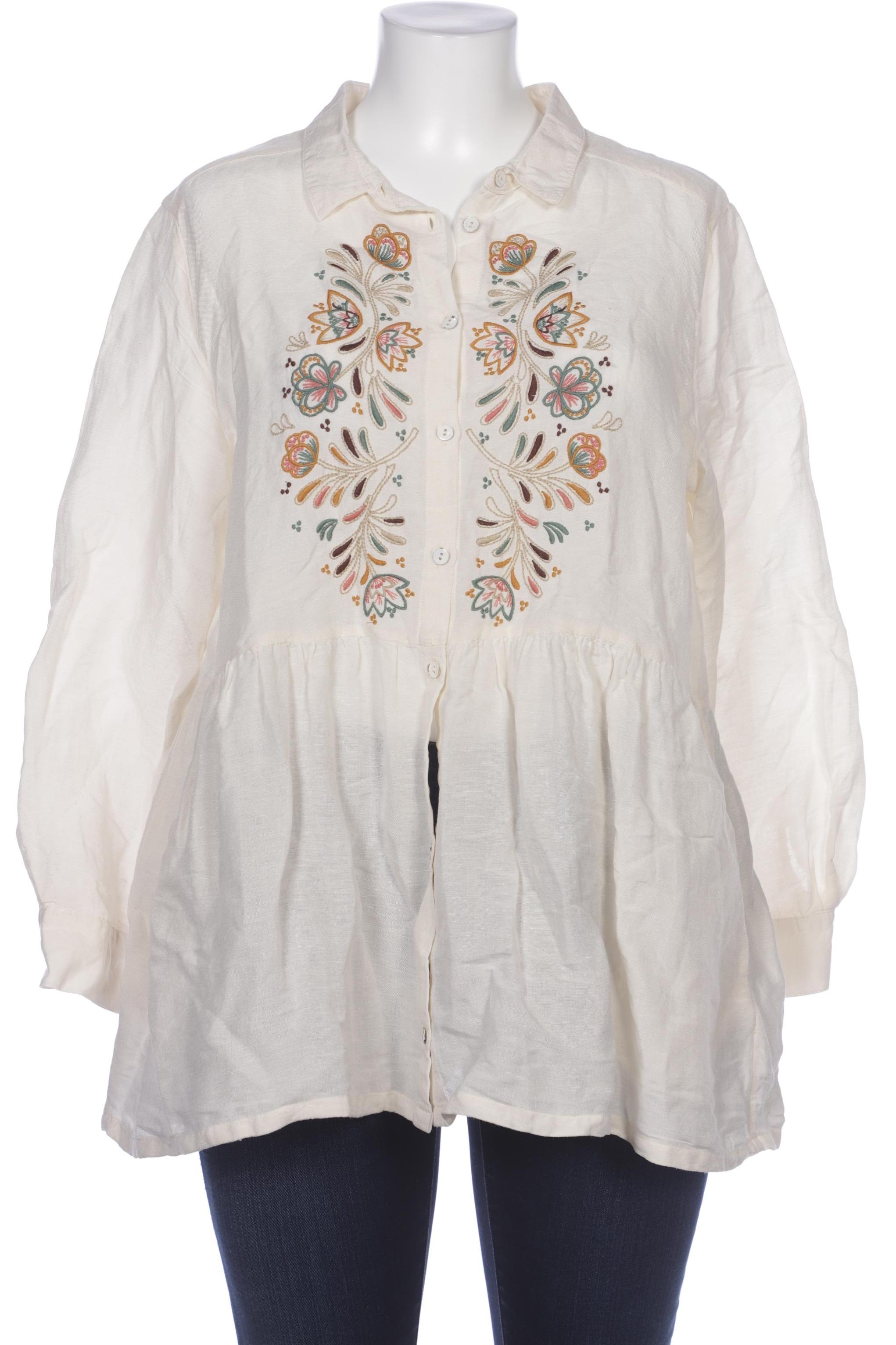 

Gudrun Sjödén Damen Bluse, cremeweiß, Gr. 42