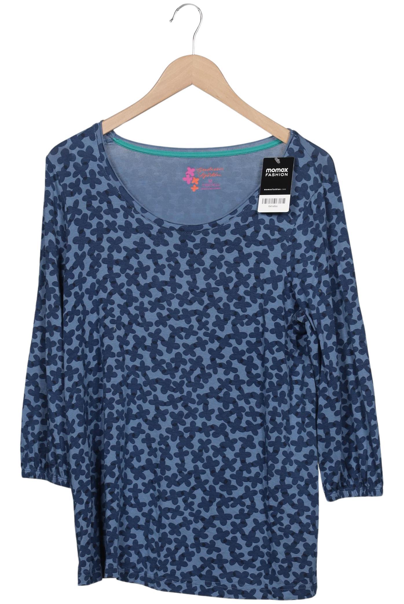 

Gudrun Sjödén Damen Langarmshirt, hellblau, Gr. 38