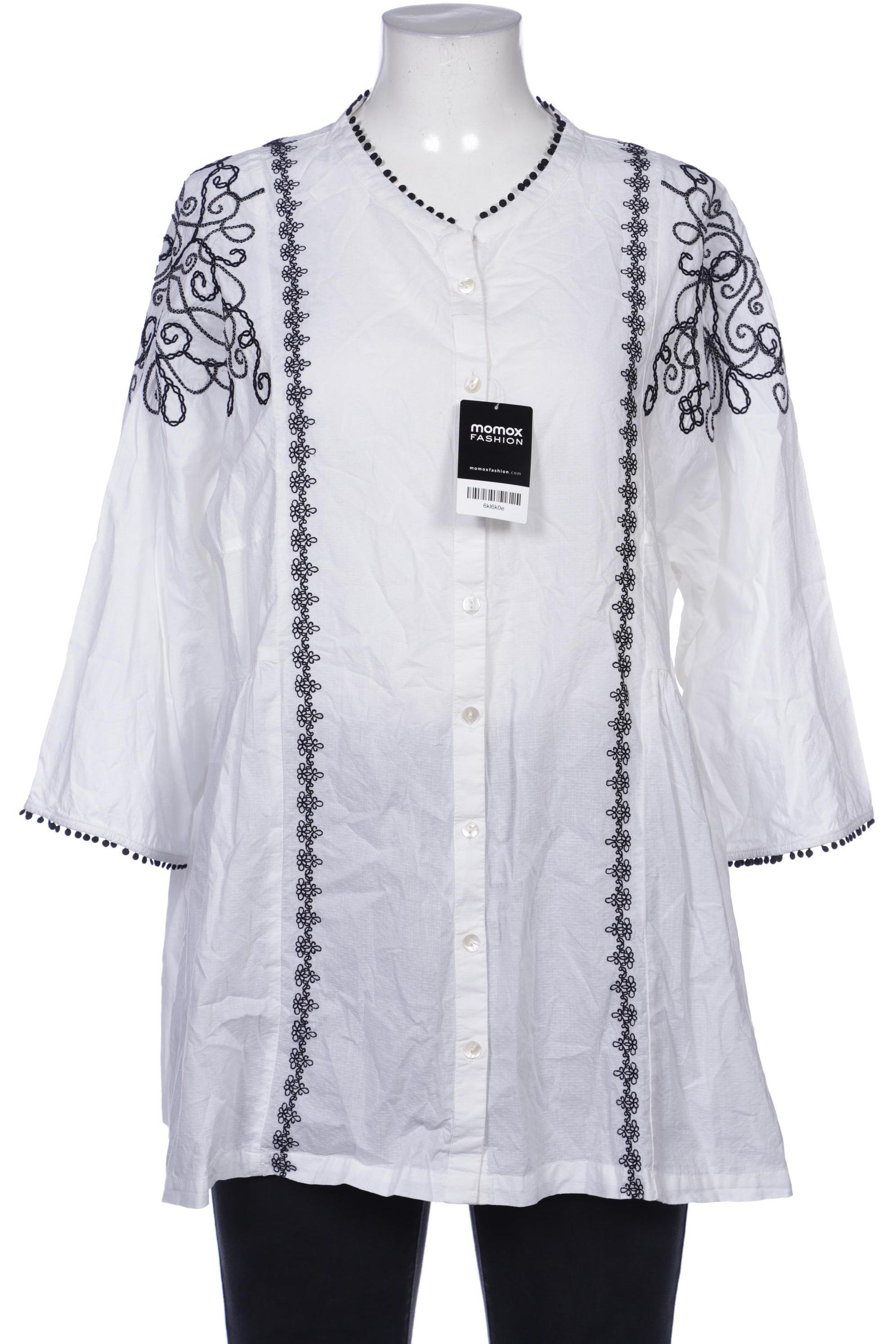 

Gudrun Sjödén Damen Bluse, weiß, Gr. 42