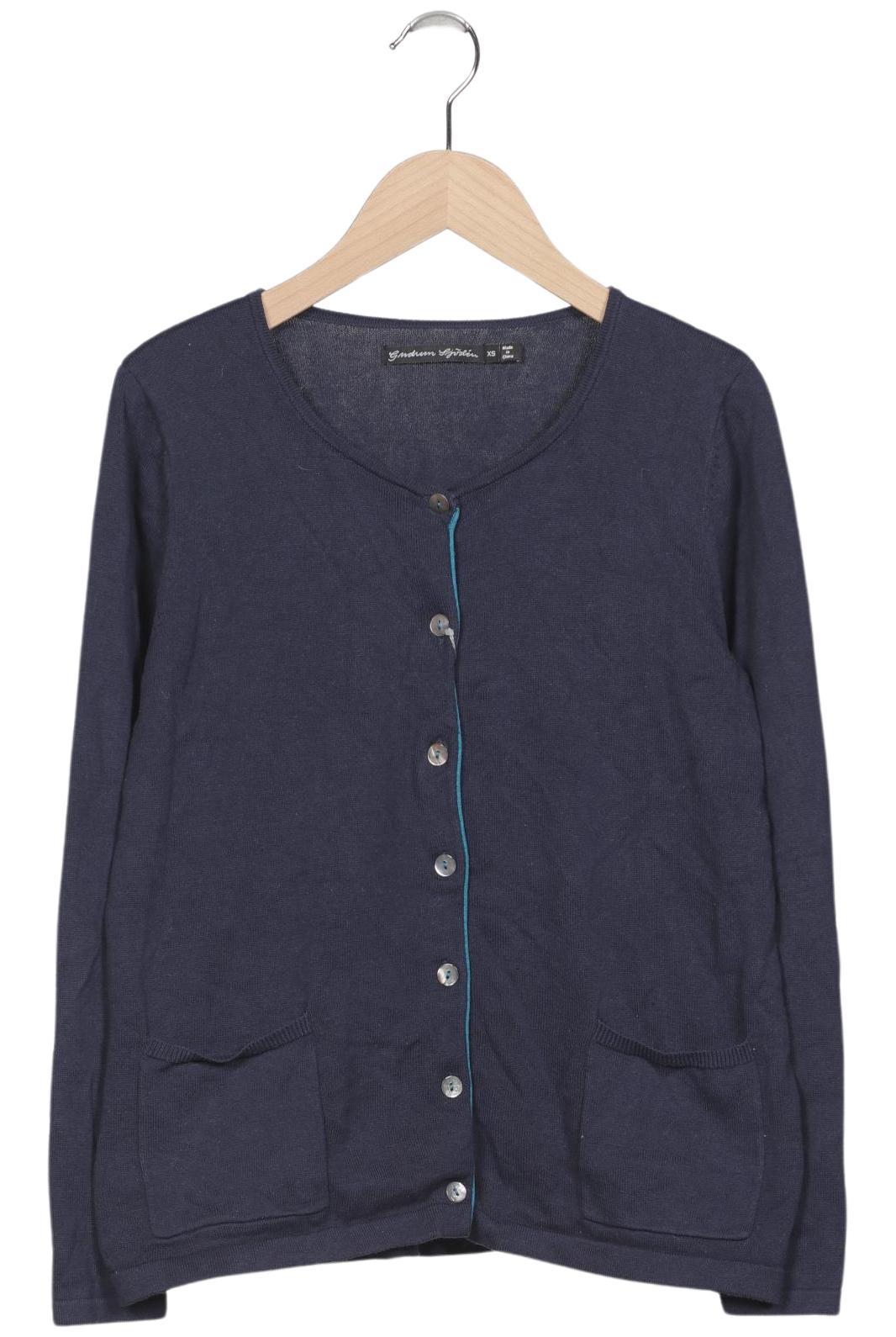 

Gudrun Sjödén Damen Strickjacke, marineblau, Gr. 34