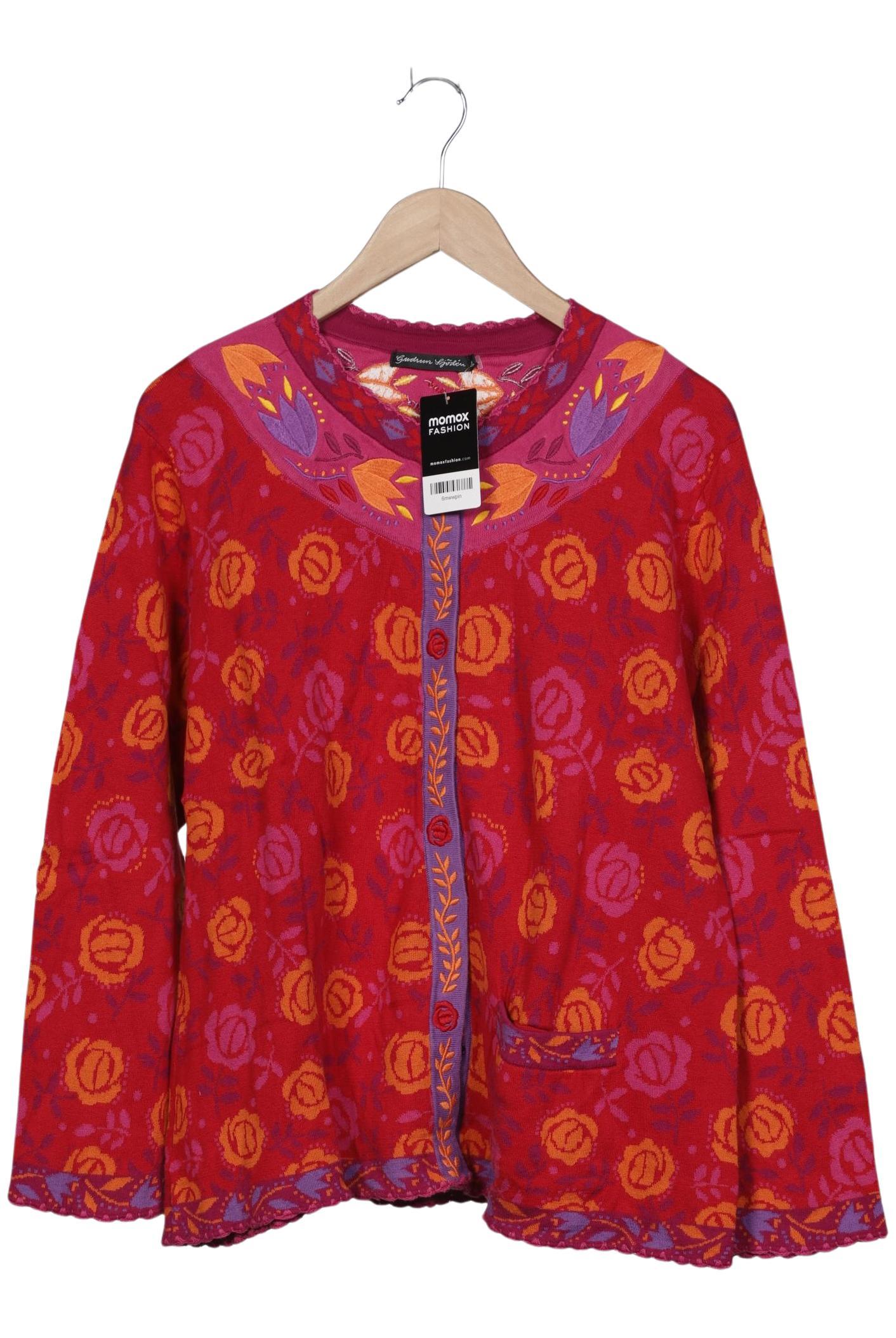 

Gudrun Sjödén Damen Strickjacke, rot, Gr. 44