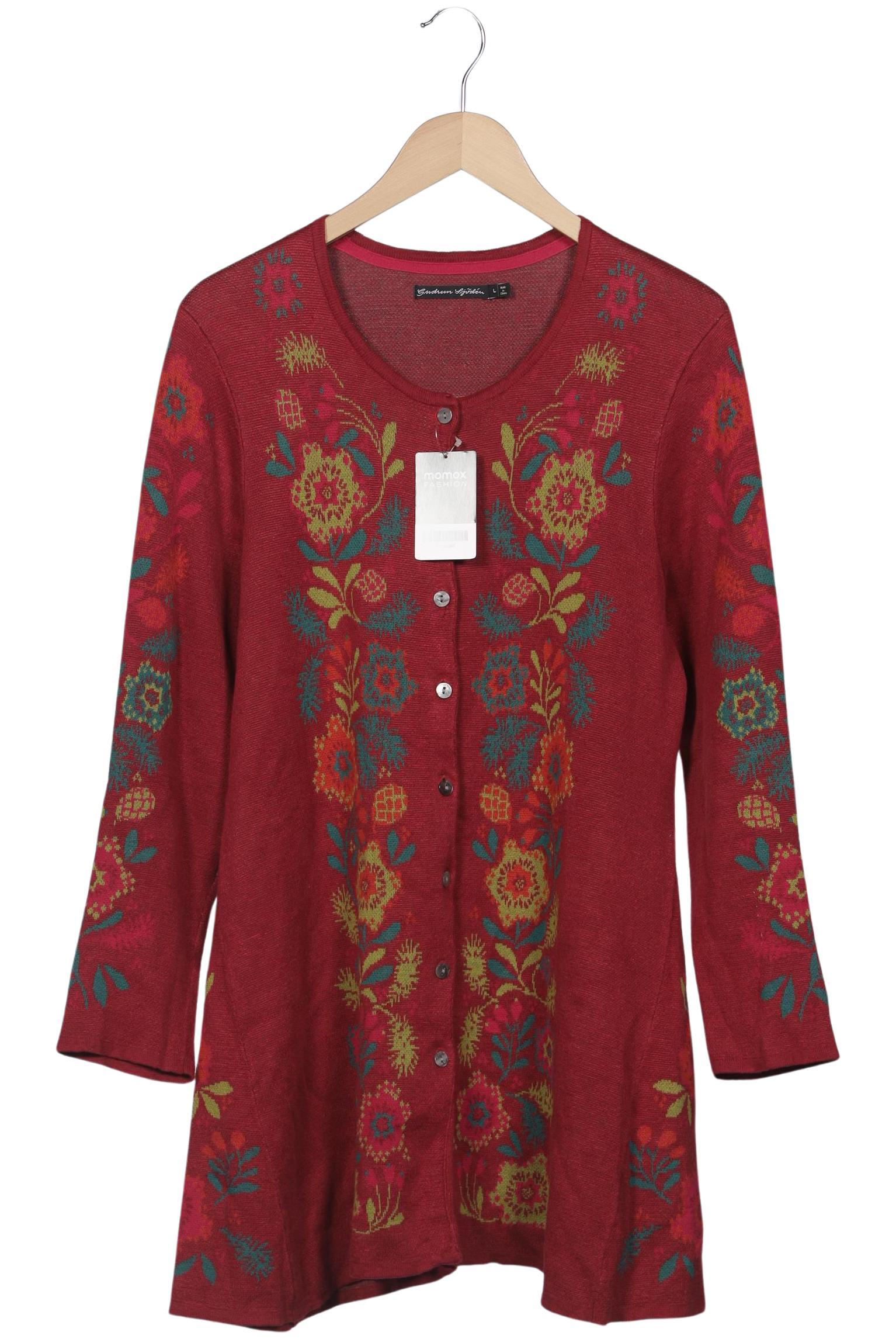 

Gudrun Sjödén Damen Strickjacke, bordeaux, Gr. 42
