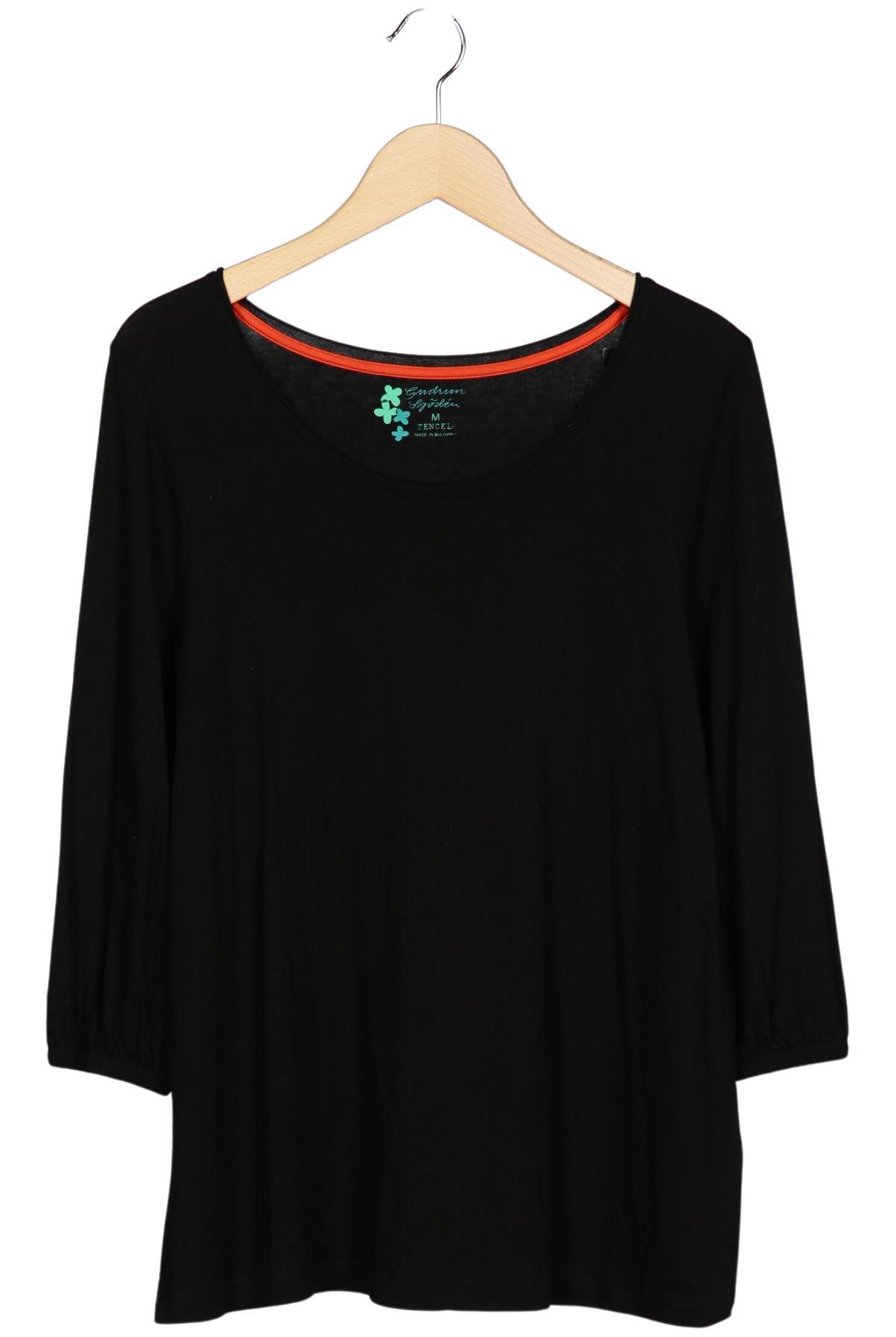 

Gudrun Sjödén Damen Langarmshirt, schwarz, Gr. 38