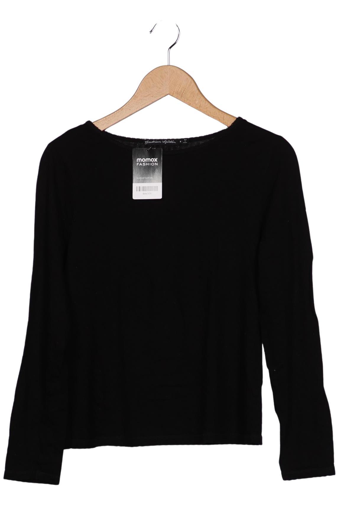 

Gudrun Sjödén Damen Langarmshirt, schwarz, Gr. 38