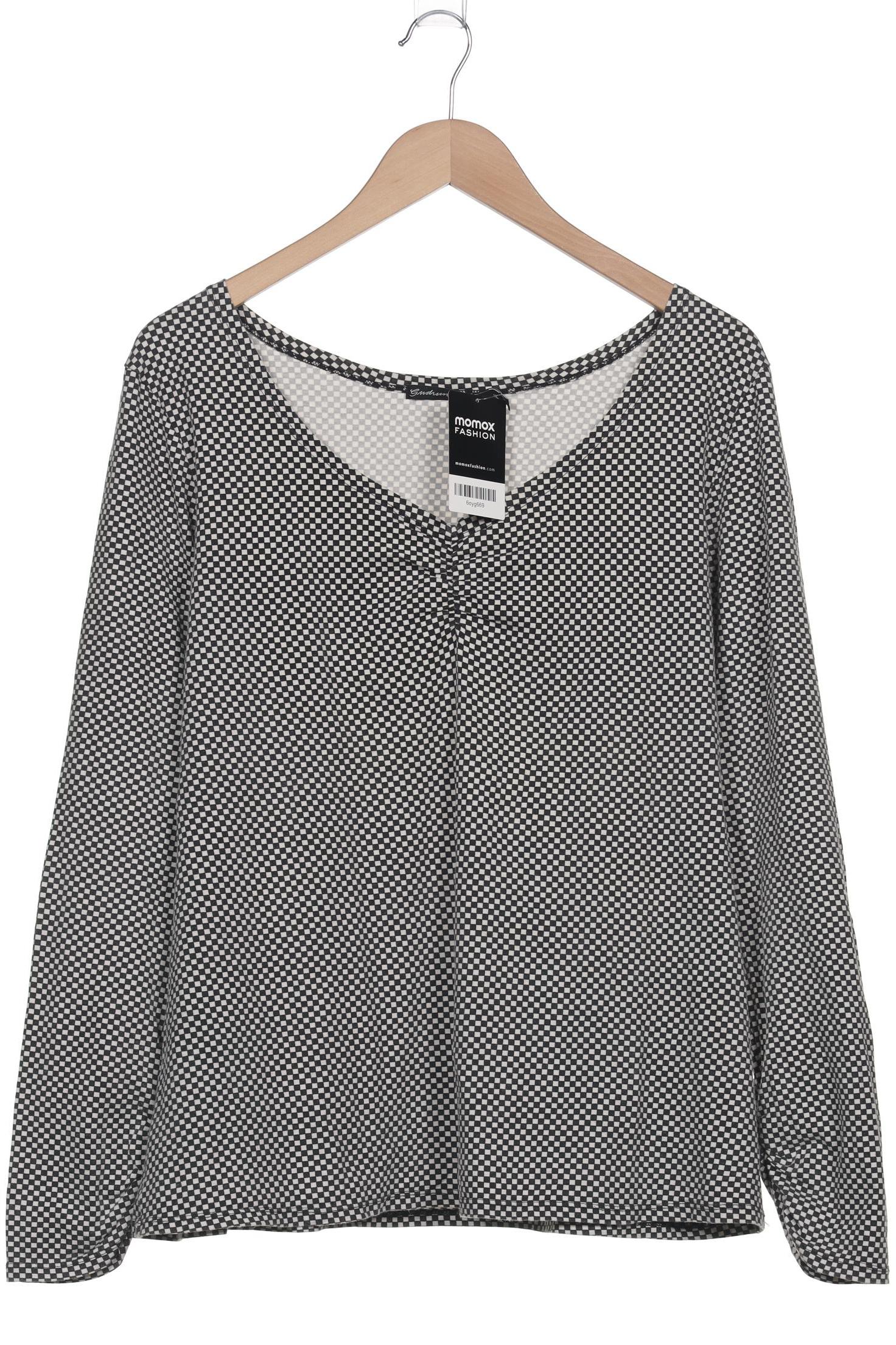 

Gudrun Sjödén Damen Langarmshirt, schwarz, Gr. 44