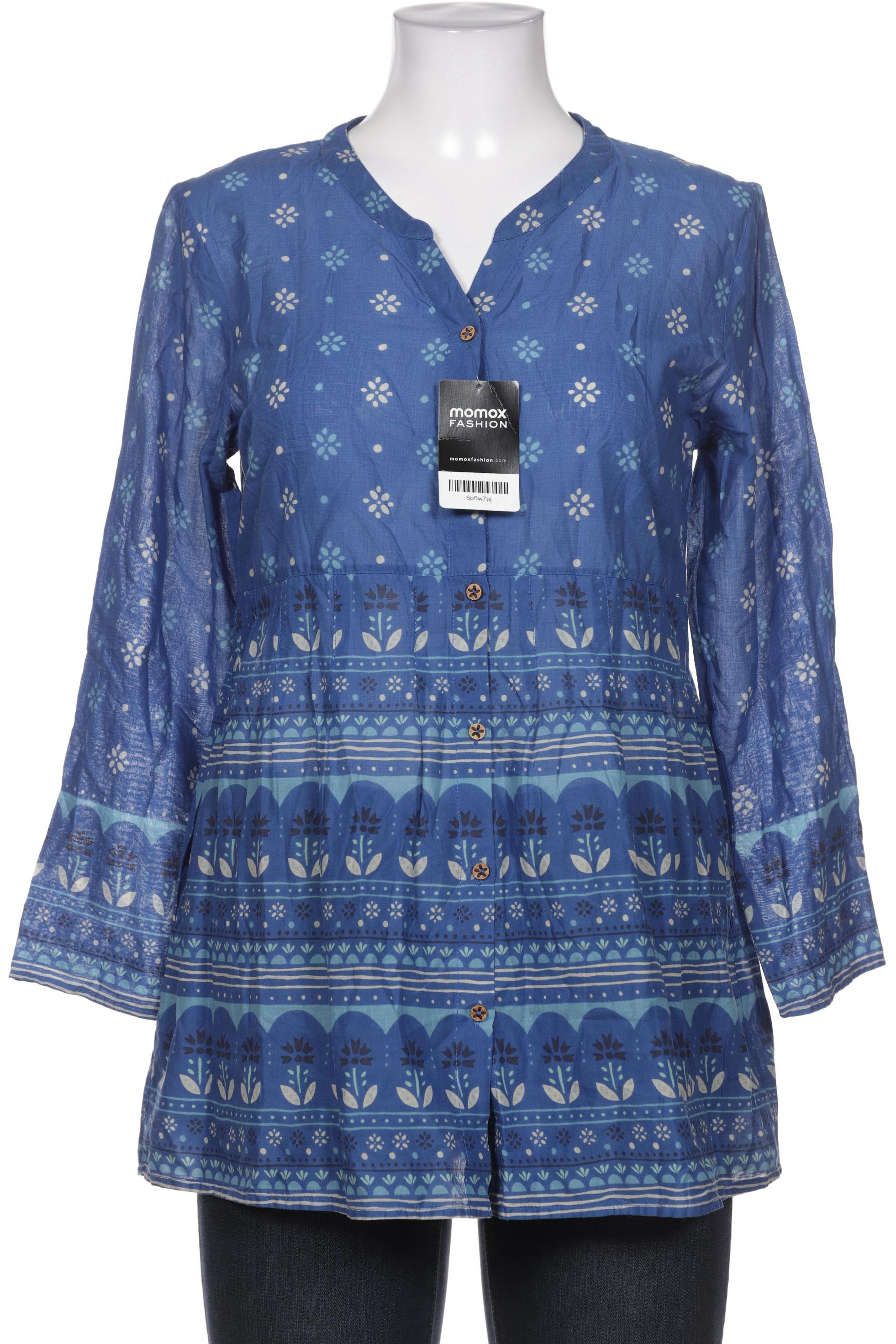 

Gudrun Sjödén Damen Bluse, blau, Gr. 36
