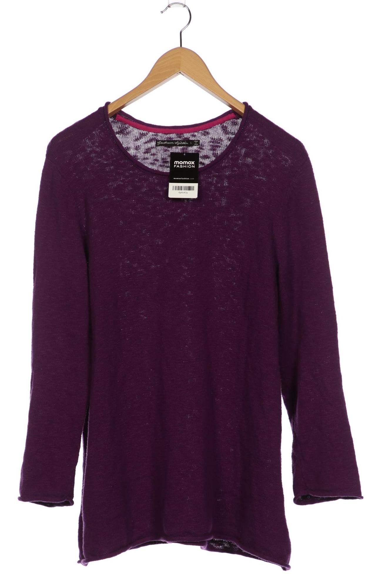 

Gudrun Sjödén Damen Pullover, flieder, Gr. 42