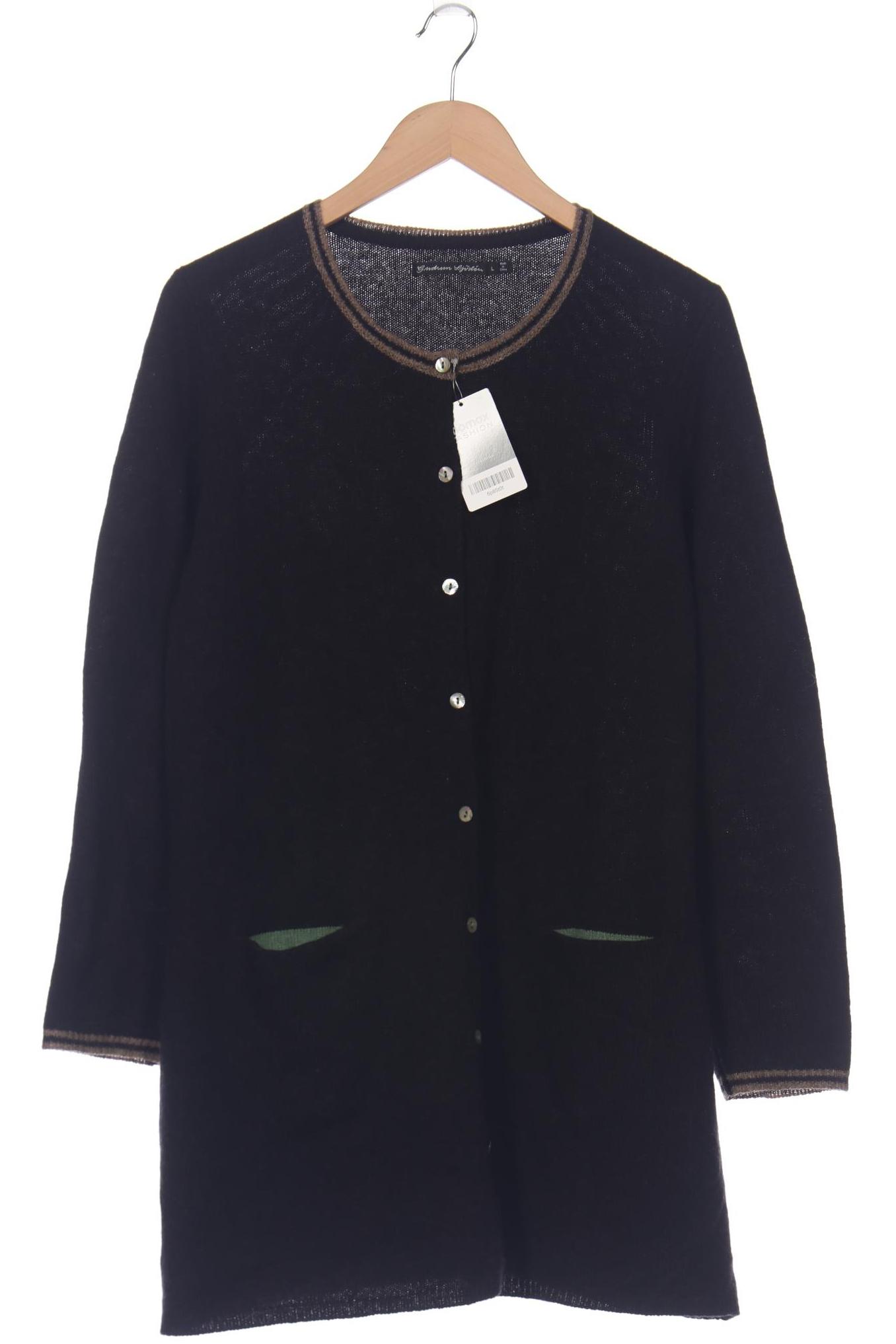 

Gudrun Sjödén Damen Strickjacke, schwarz, Gr. 42