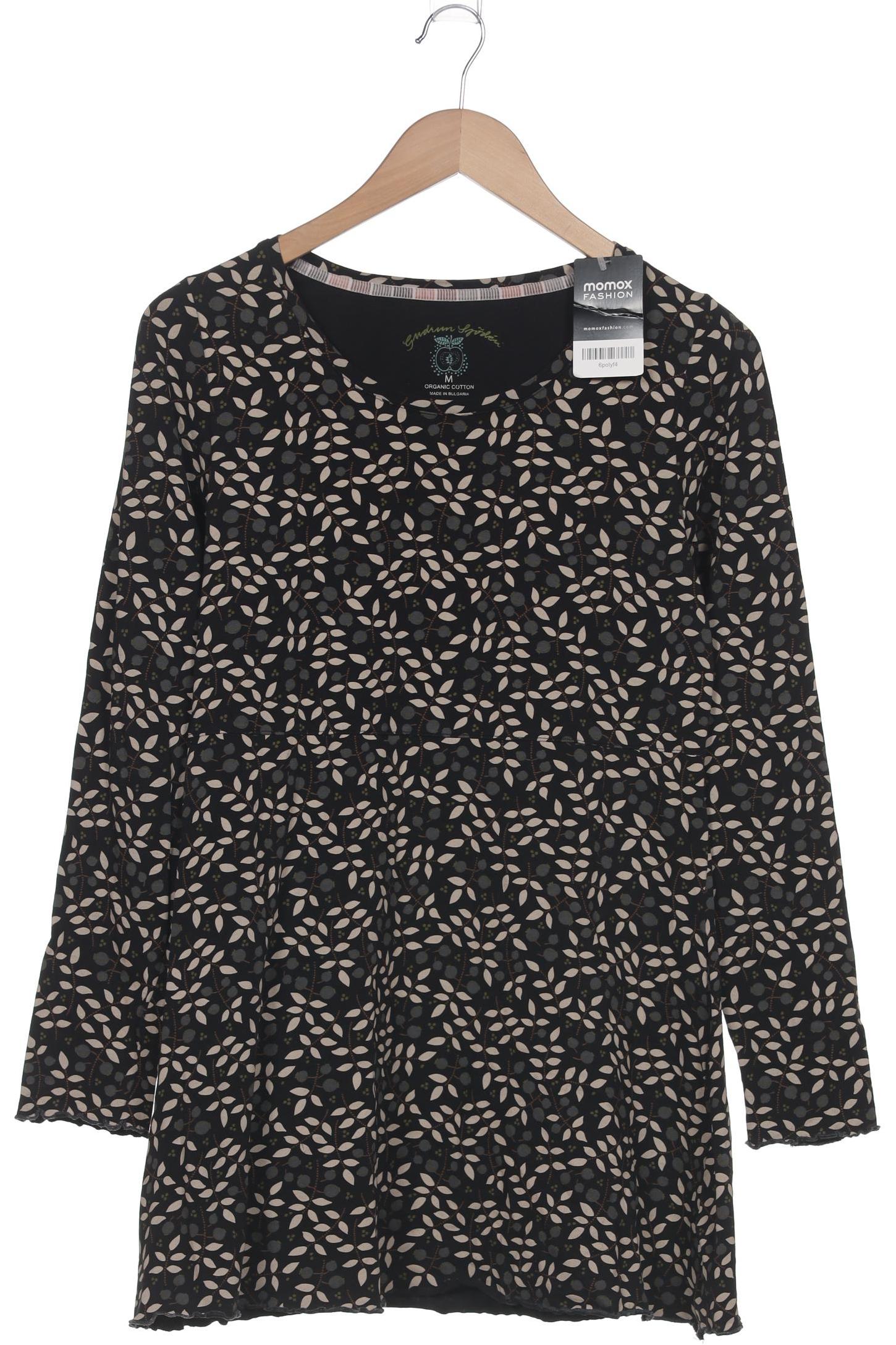 

Gudrun Sjödén Damen Langarmshirt, schwarz, Gr. 38