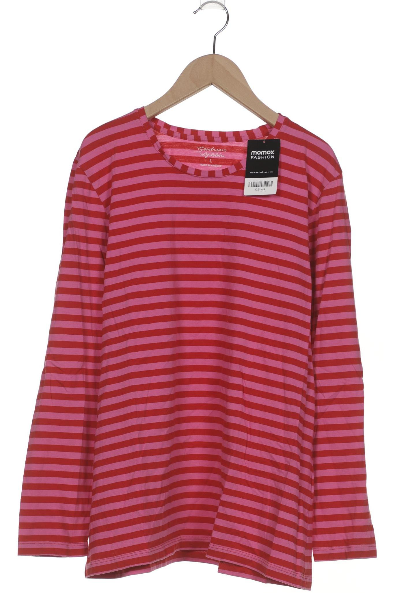 

Gudrun Sjödén Damen Langarmshirt, pink, Gr. 42
