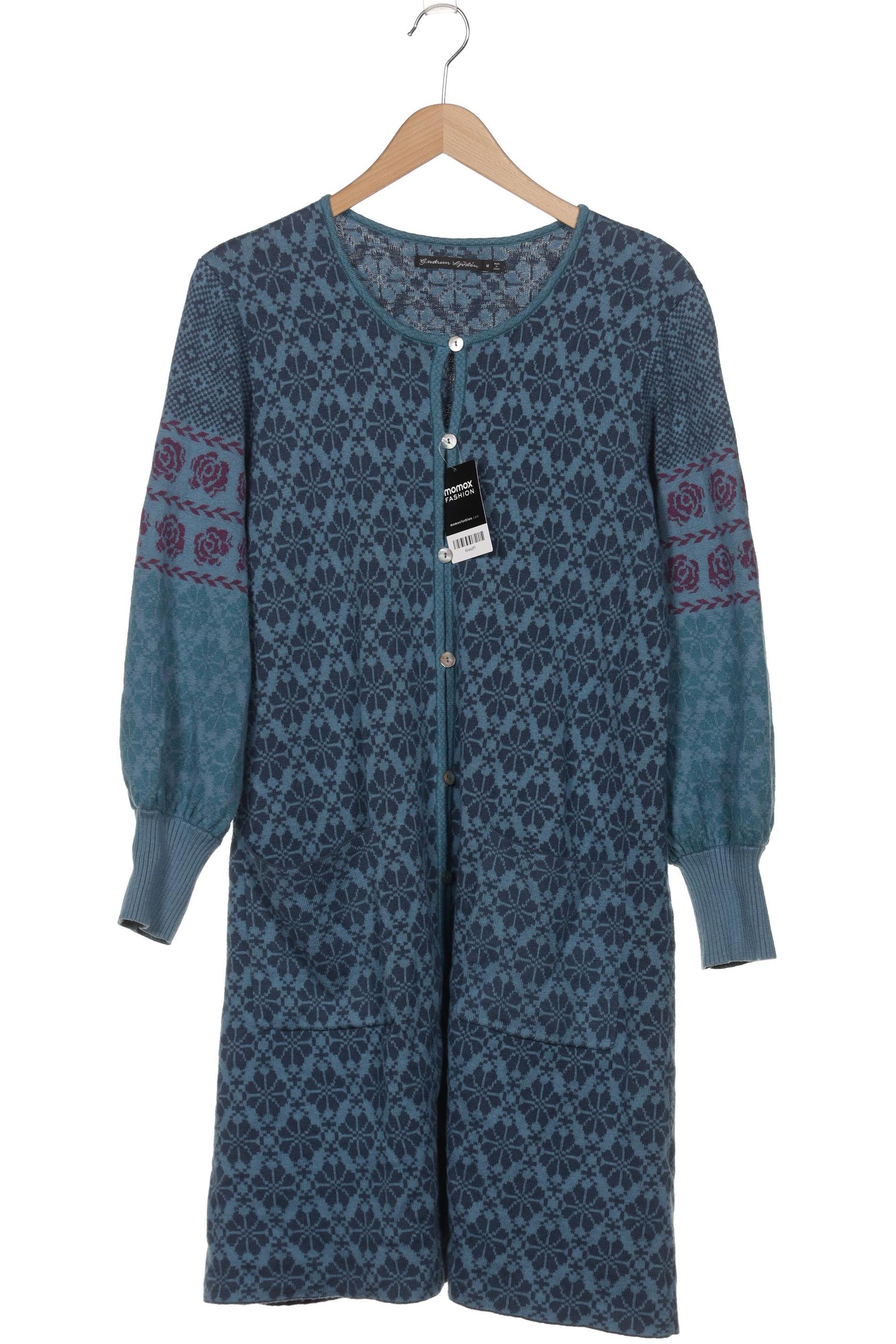

Gudrun Sjödén Damen Strickjacke, blau, Gr. 38