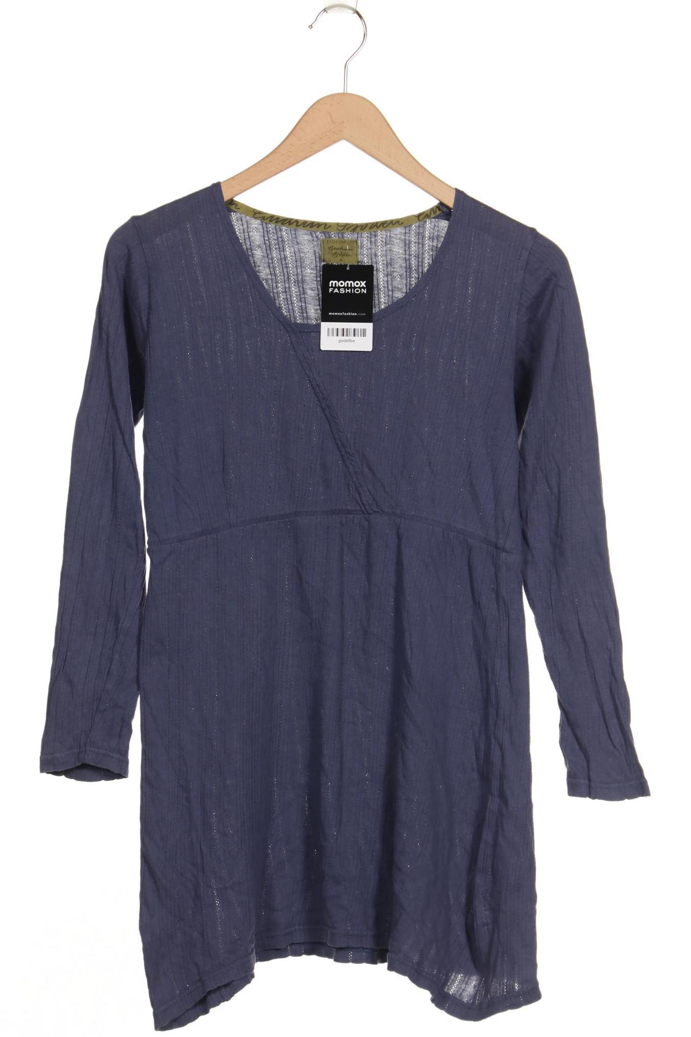 

Gudrun Sjödén Damen Langarmshirt, marineblau, Gr. 34